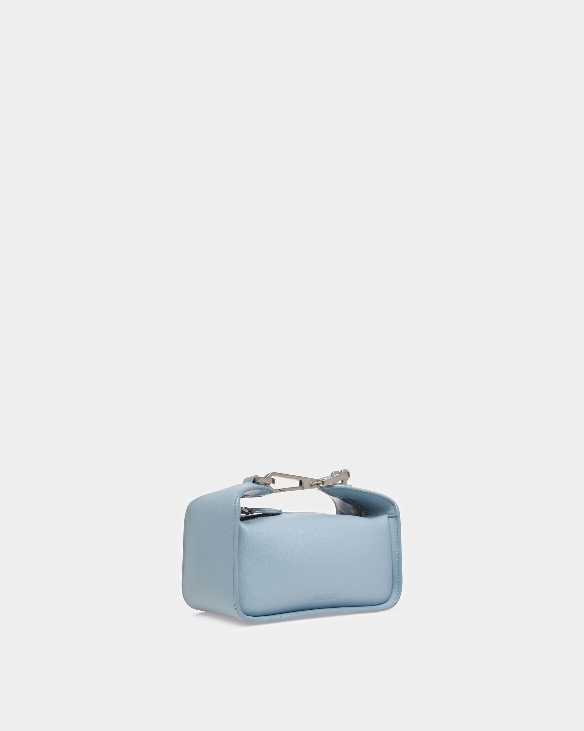 B-Hook XS Leder-Minibag In Hellblau - Damen - Bally - 07