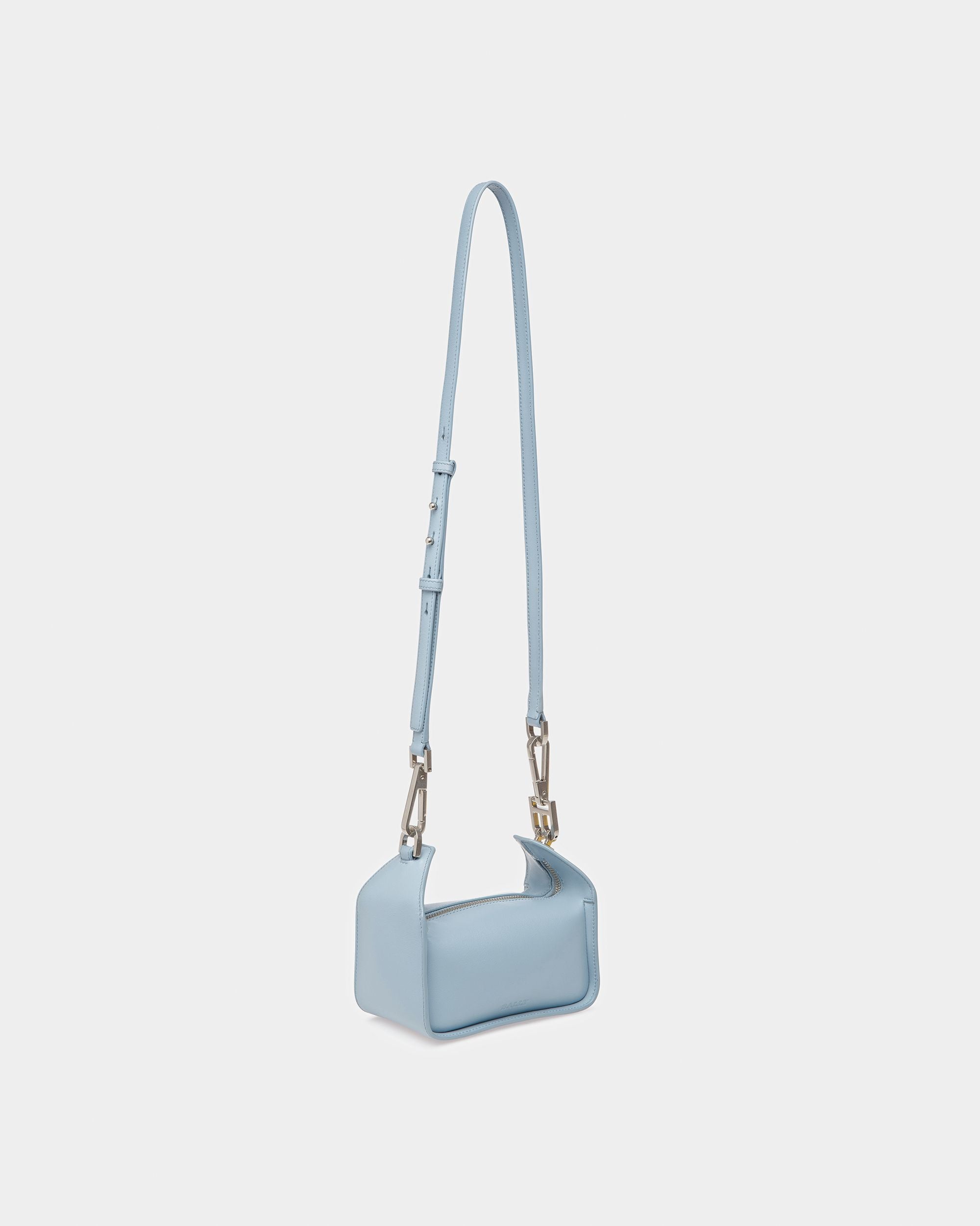 B-Hook XS Leder-Minibag In Hellblau - Damen - Bally - 10