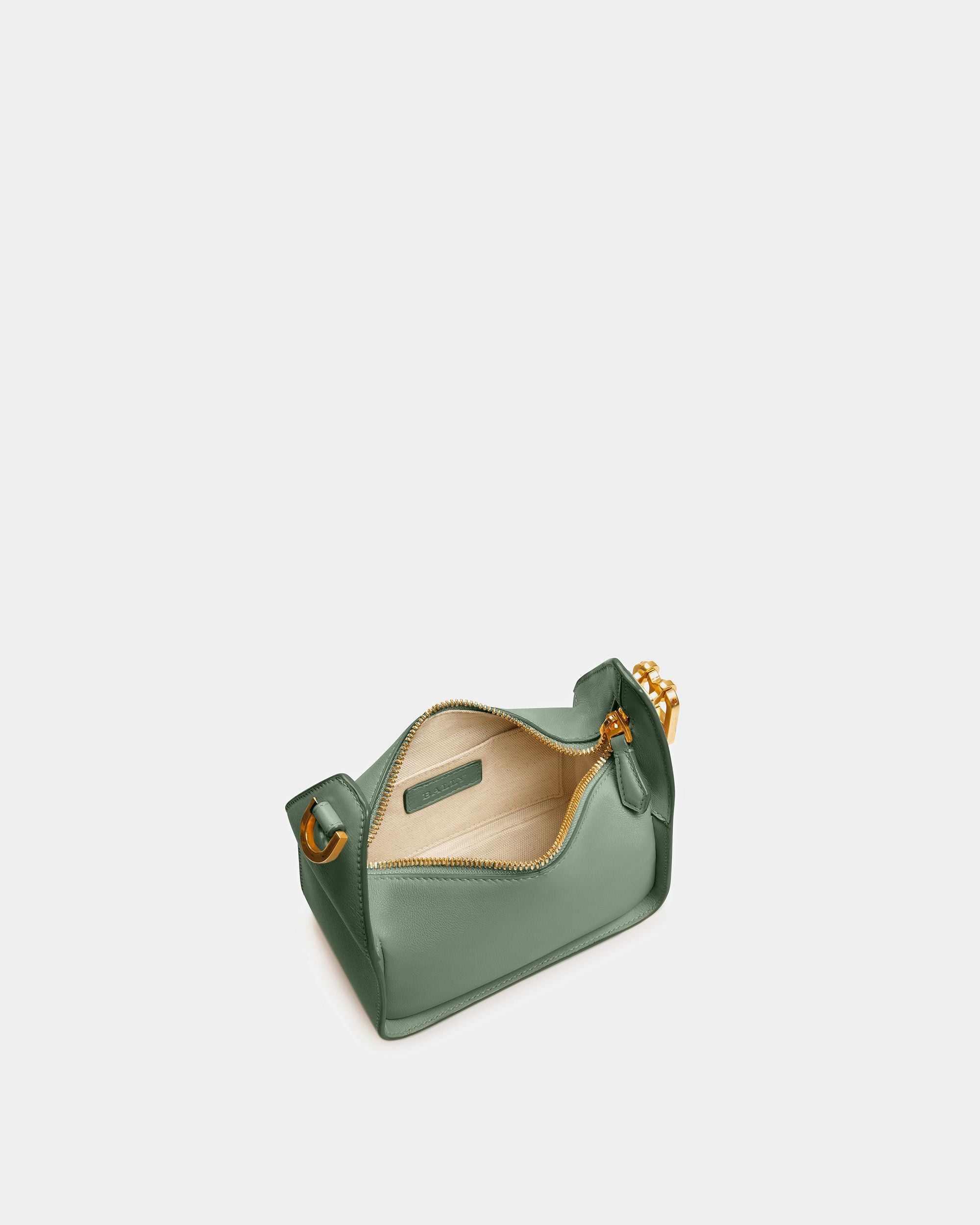 B-Hook XS Leder-Minibag In Salbei - Damen - Bally - 03
