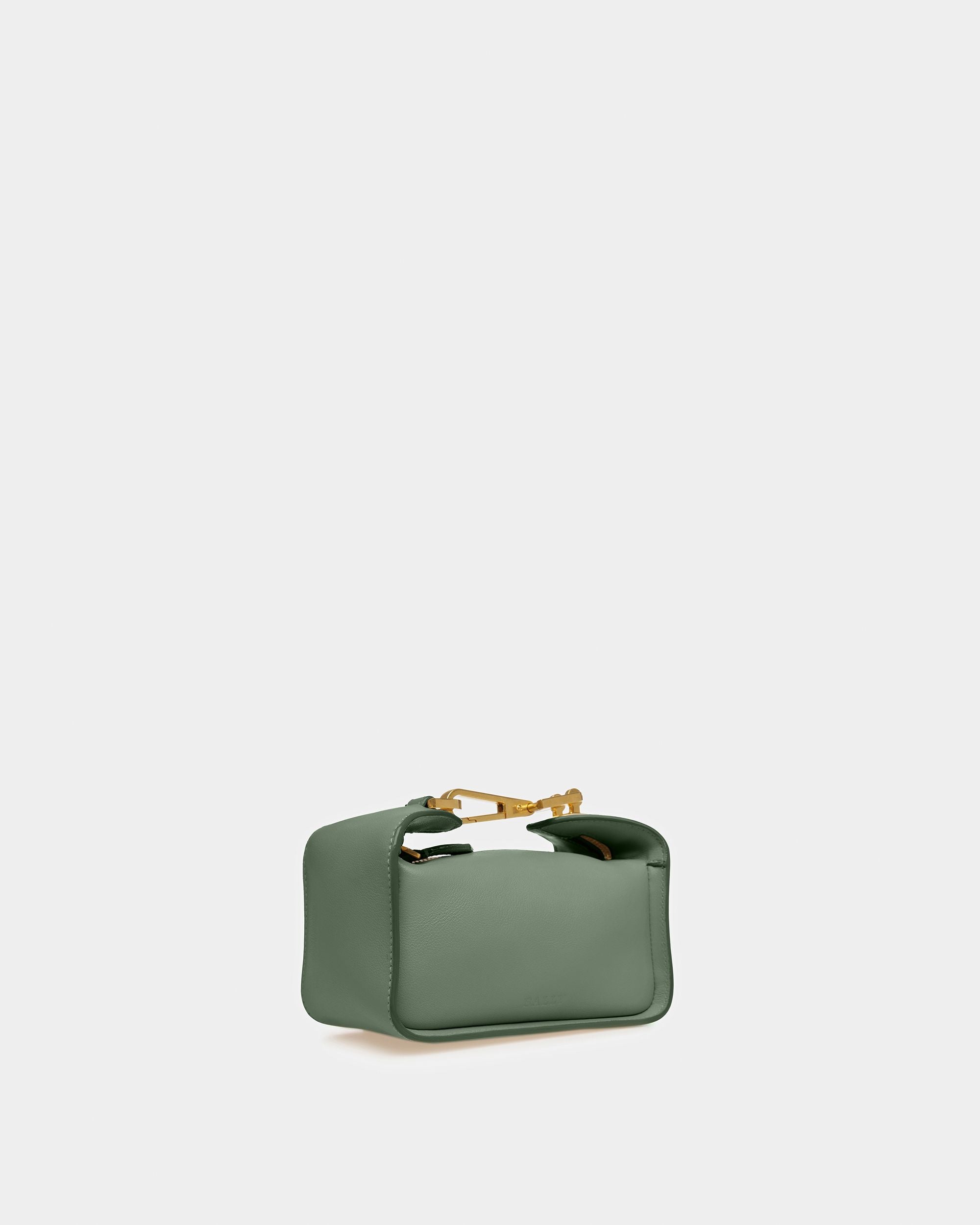 B-Hook XS Leder-Minibag In Salbei - Damen - Bally - 06