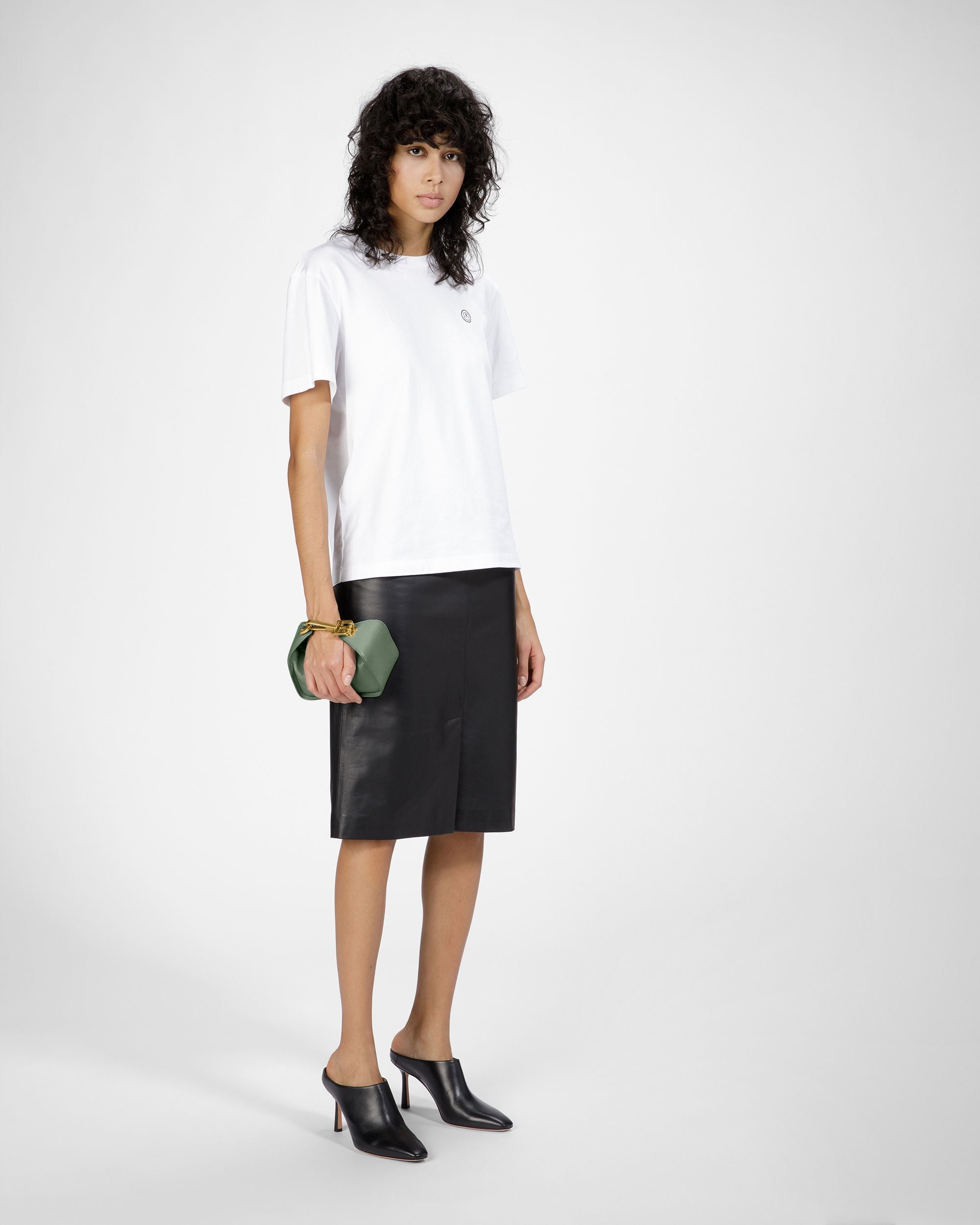 B-Hook XS Leder-Minibag In Salbei - Damen - Bally - 10