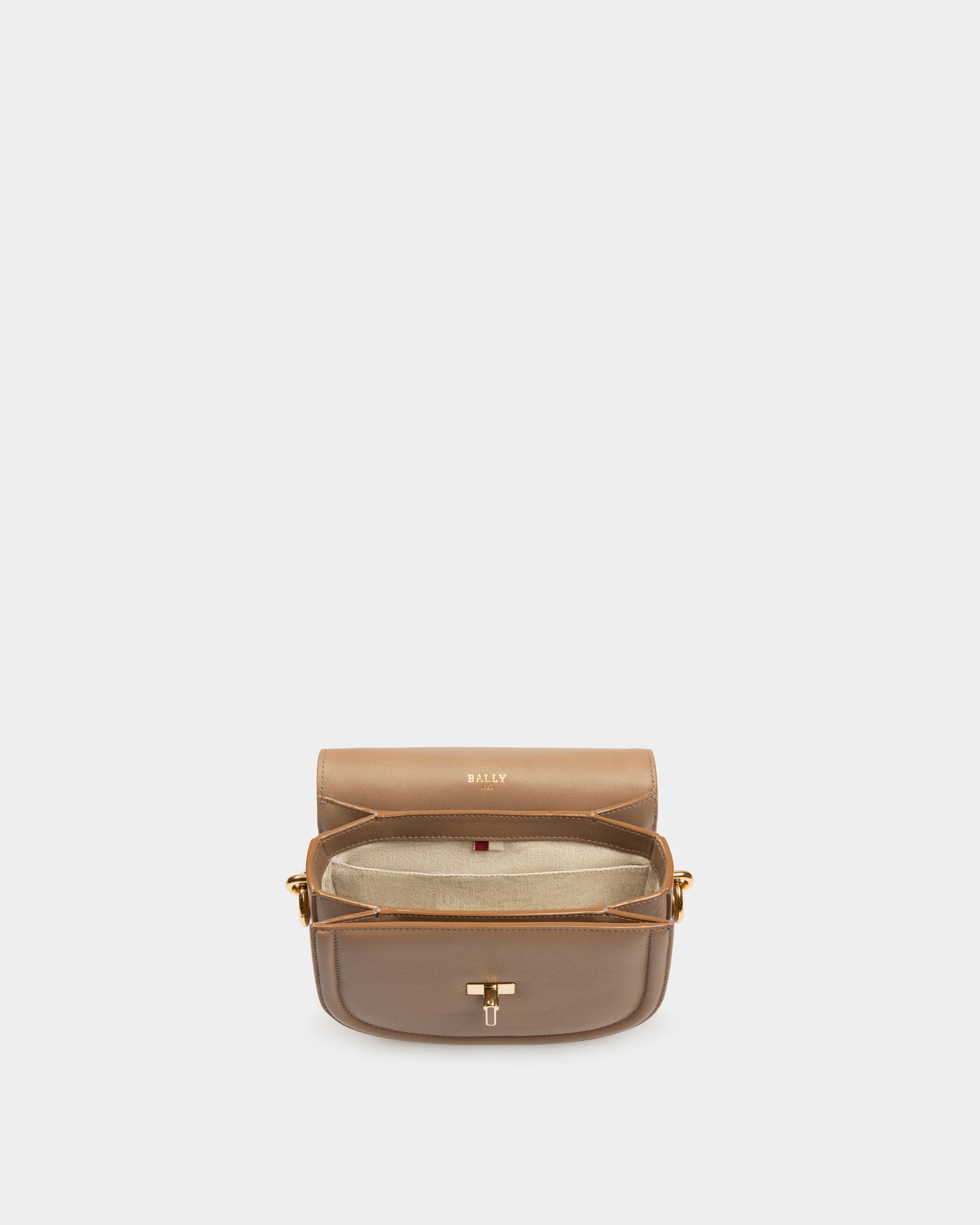 Baily Minitasche Aus Taupefarbenem Leder - Damen - Bally - 03