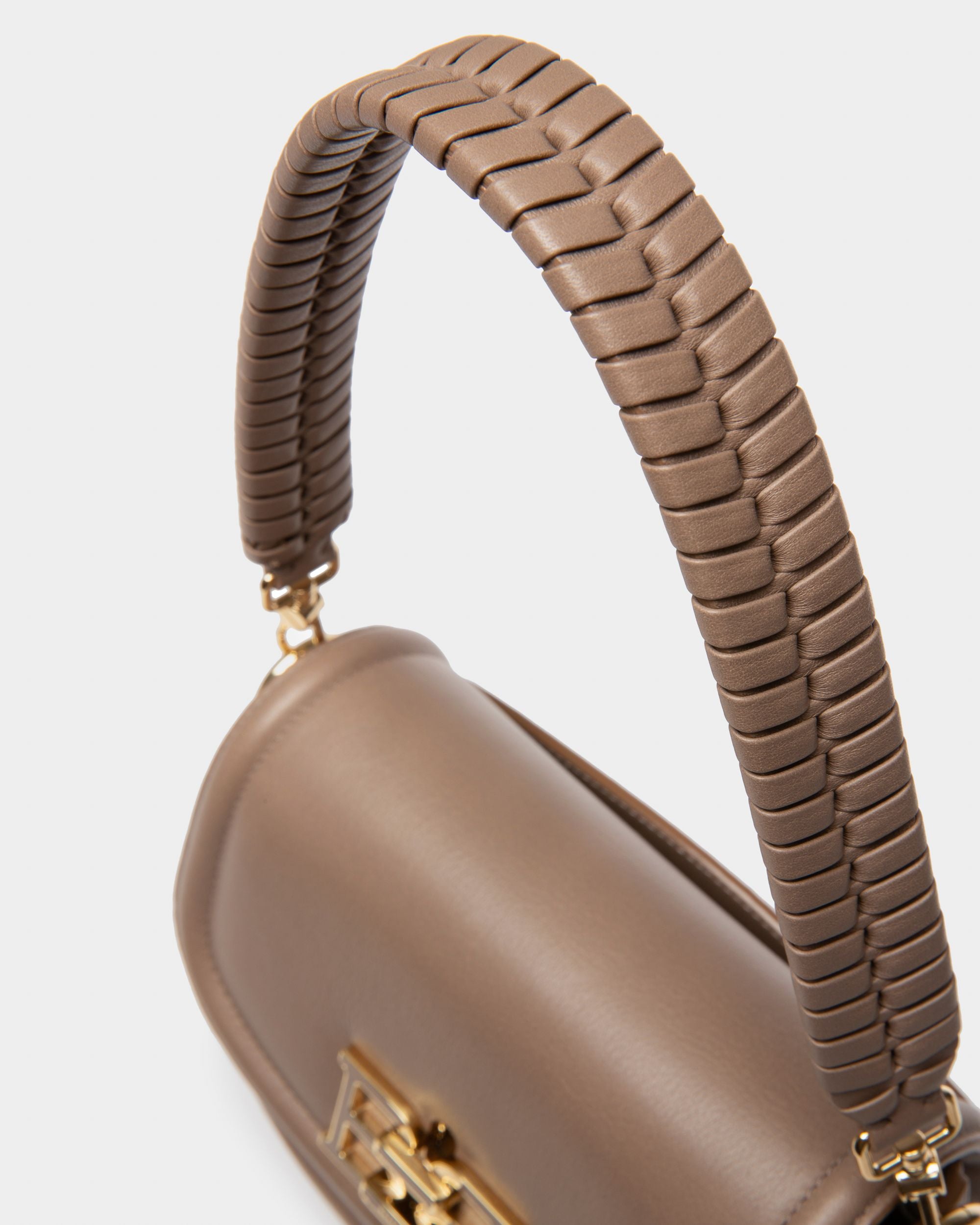 Baily Minitasche Aus Taupefarbenem Leder - Damen - Bally - 04