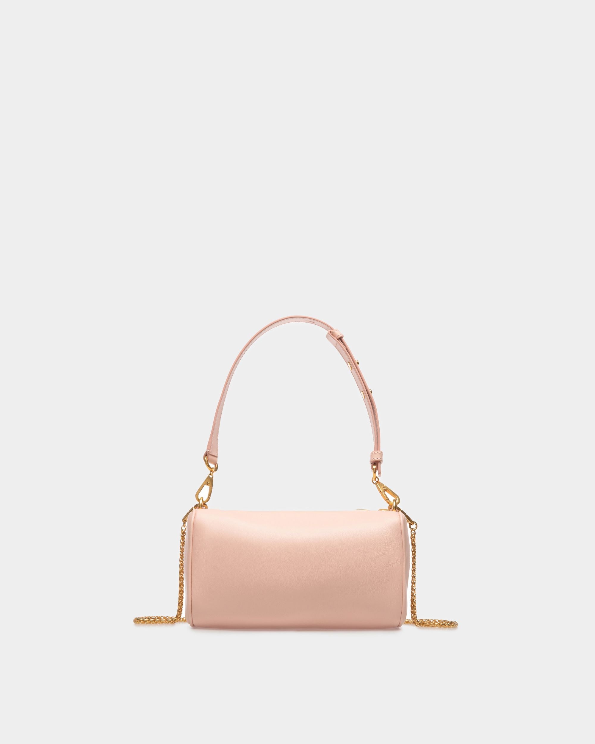Emblem Minibag Aus Rosa Leder - Damen - Bally - 02