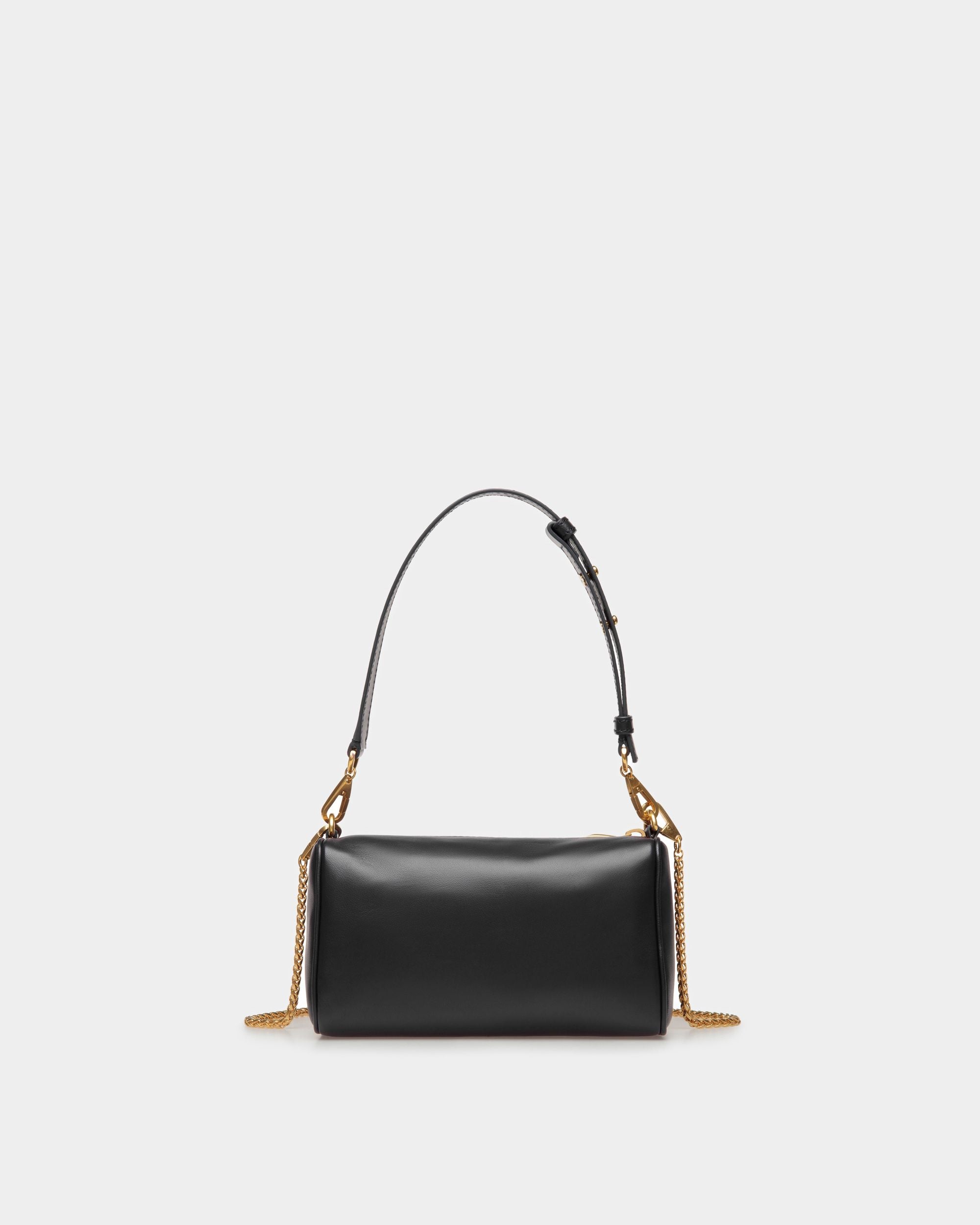 Emblem Minibag Aus Leder In Schwarz - Damen - Bally - 02
