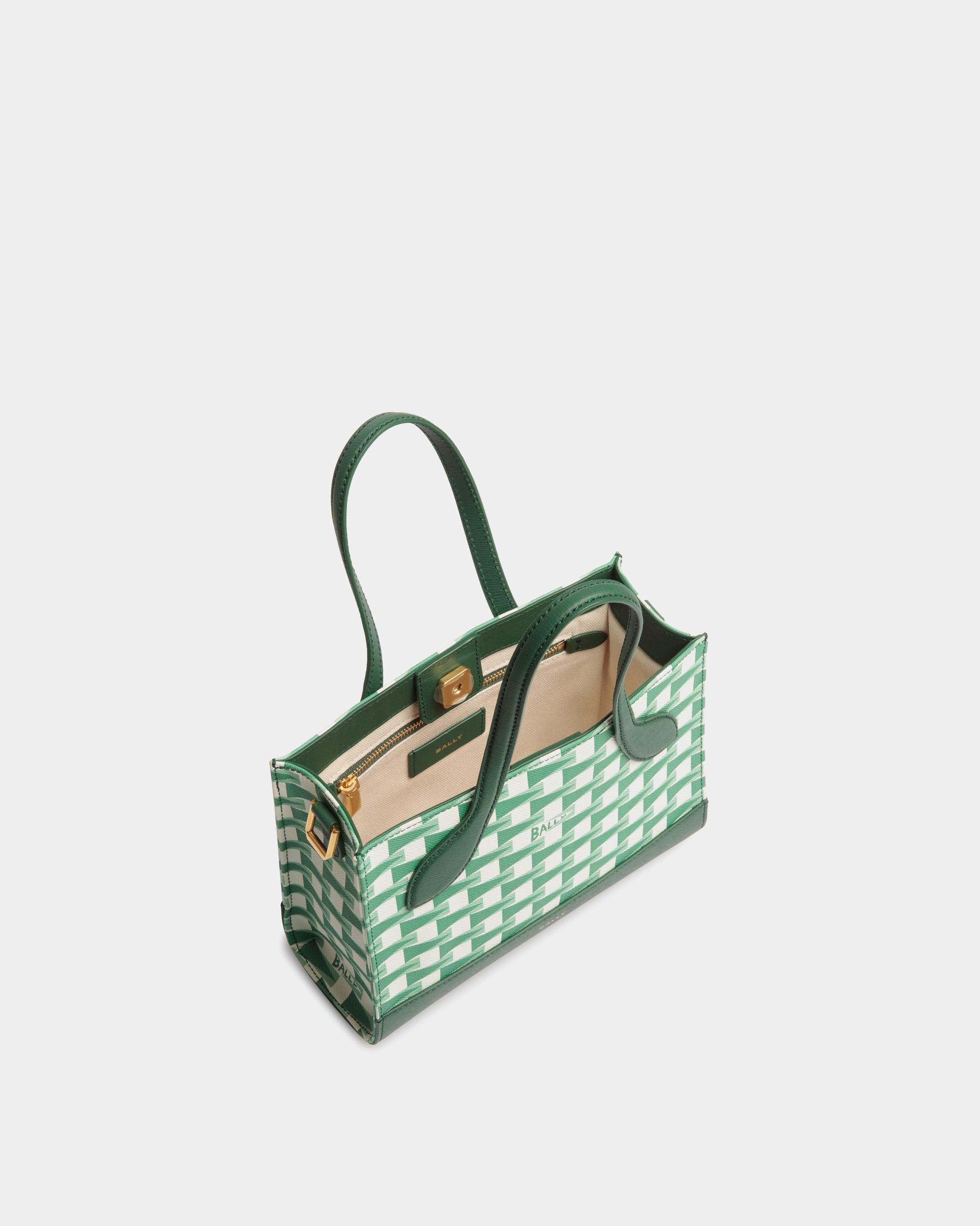 Pennant Minibag Aus TPU In Kelly Green - Damen - Bally - 04