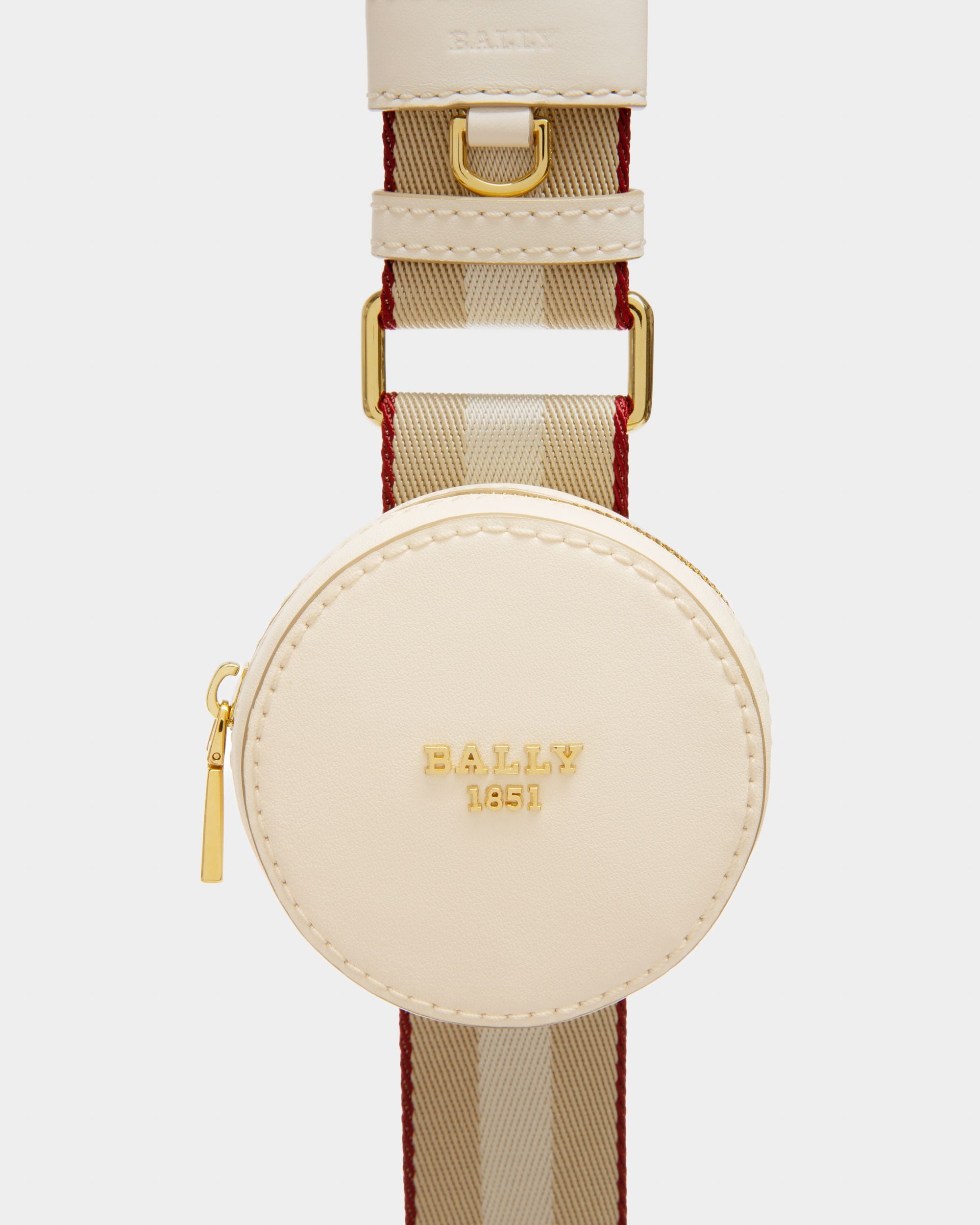 Elenia Minitasche Aus Blauem Bio-Baumwolldenim - Damen - Bally - 04