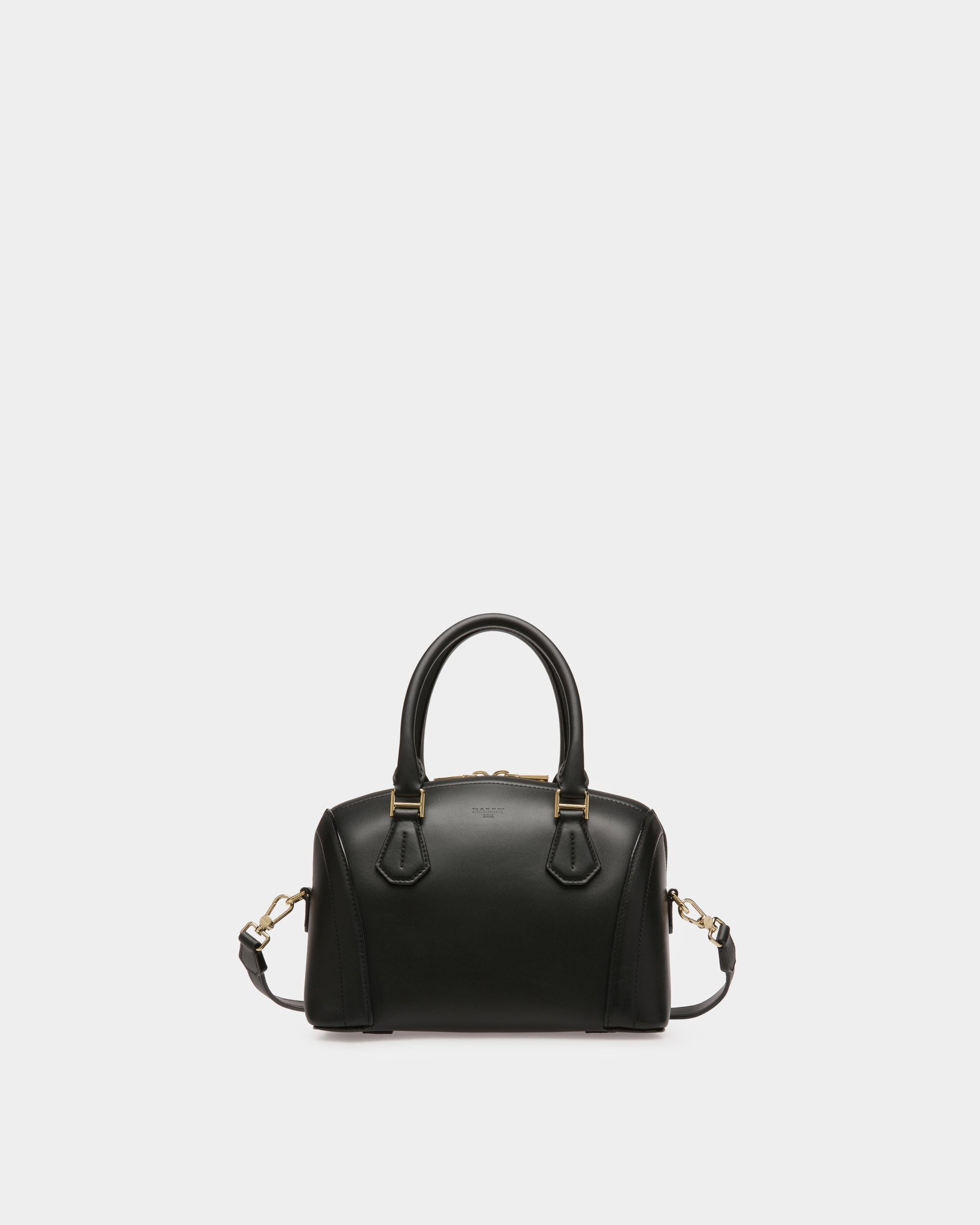 Saffi Small Minitasche Aus Schwarzem Leder - Damen - Bally - 01