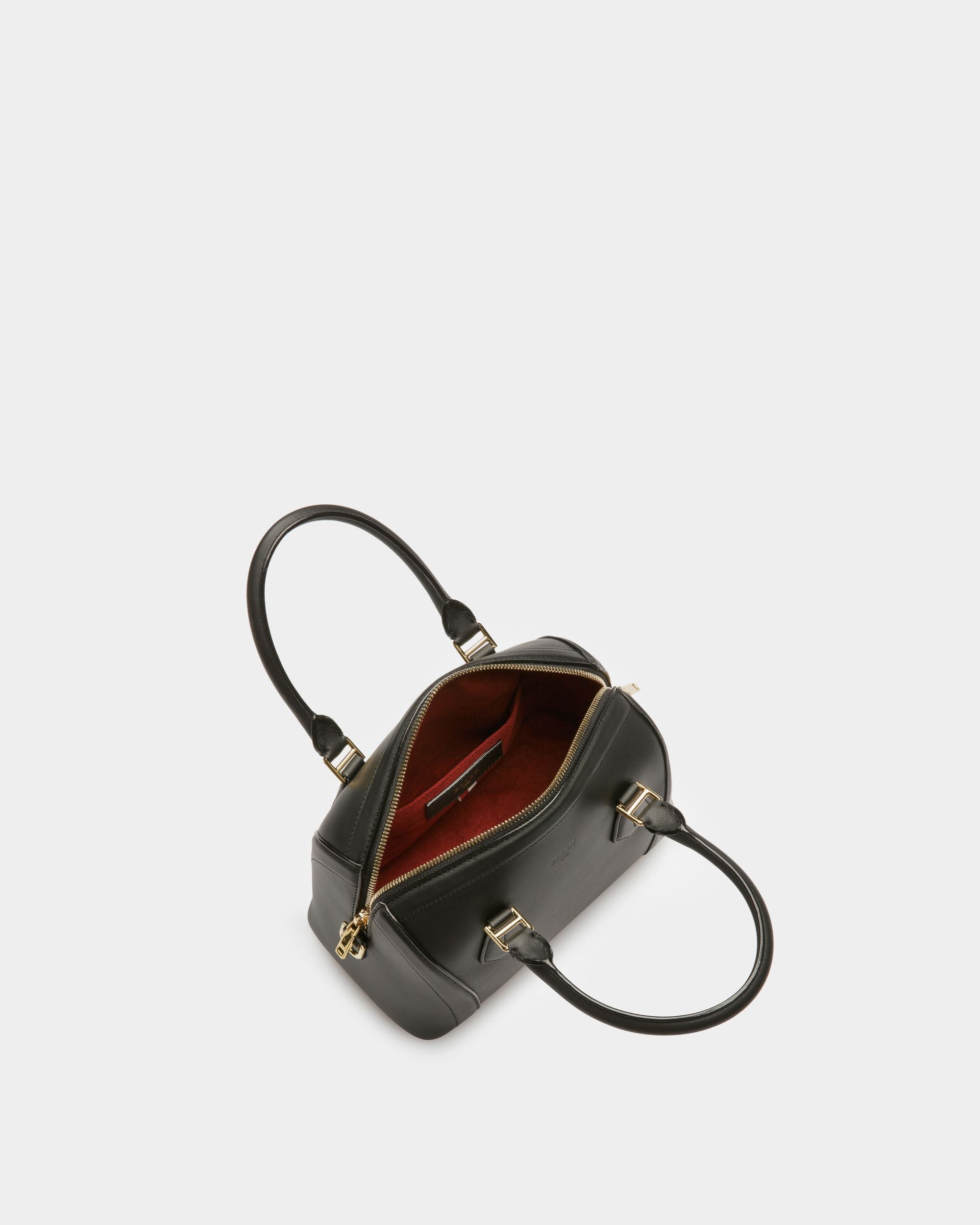 Saffi Small Minitasche Aus Schwarzem Leder - Damen - Bally - 03