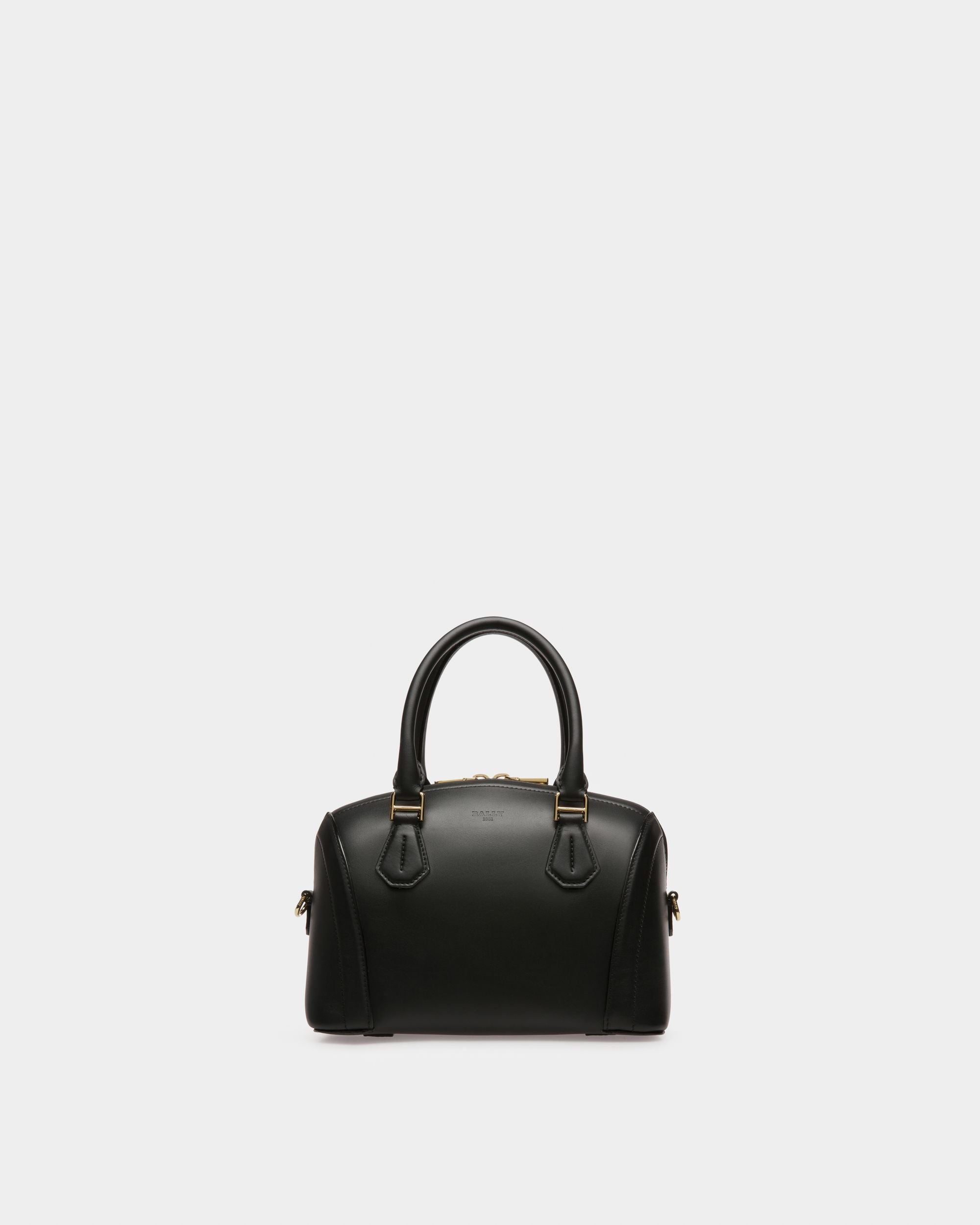 Saffi Small Minitasche Aus Schwarzem Leder - Damen - Bally - 05