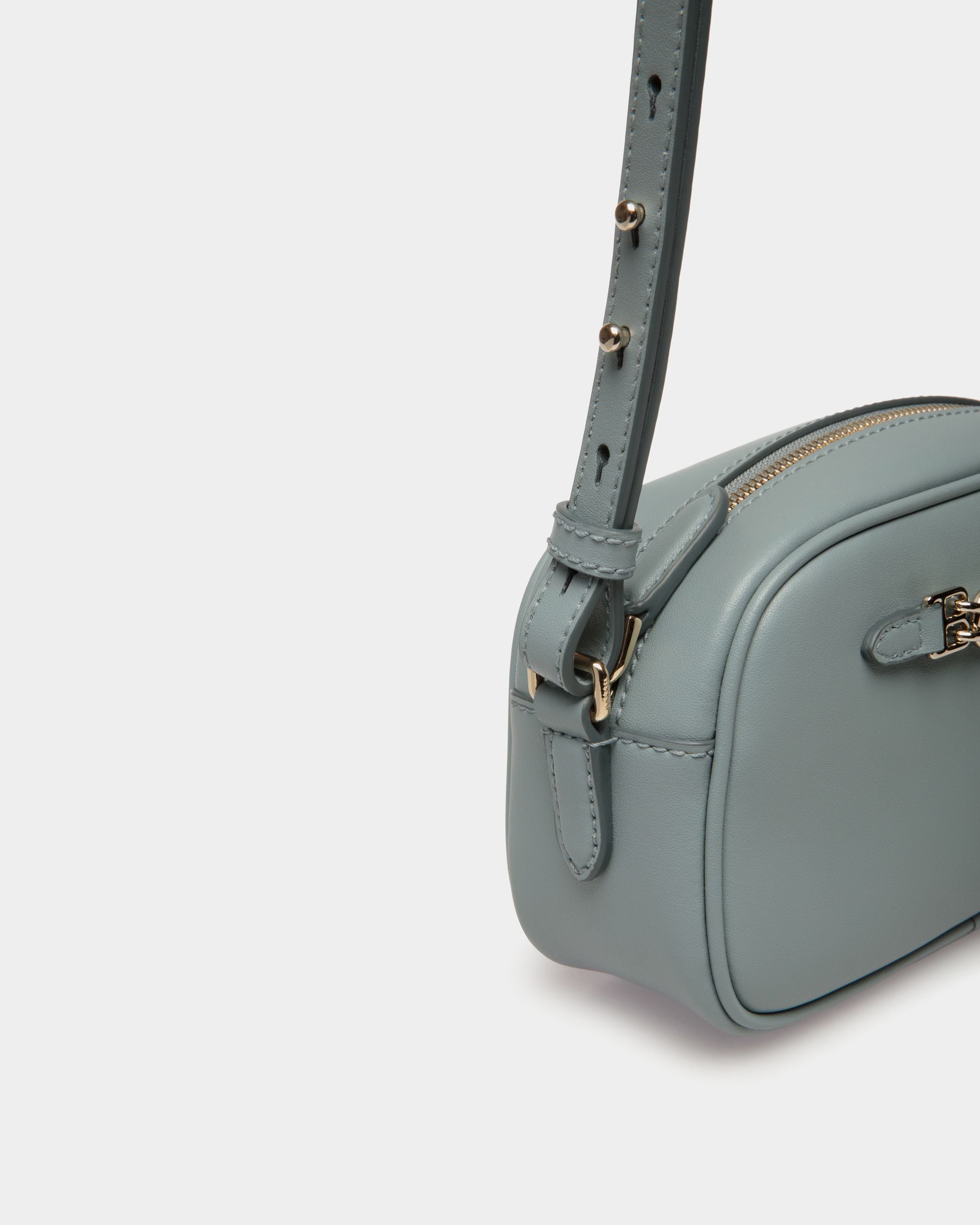 Minibag In Blue Leather - Damen - Bally - 05