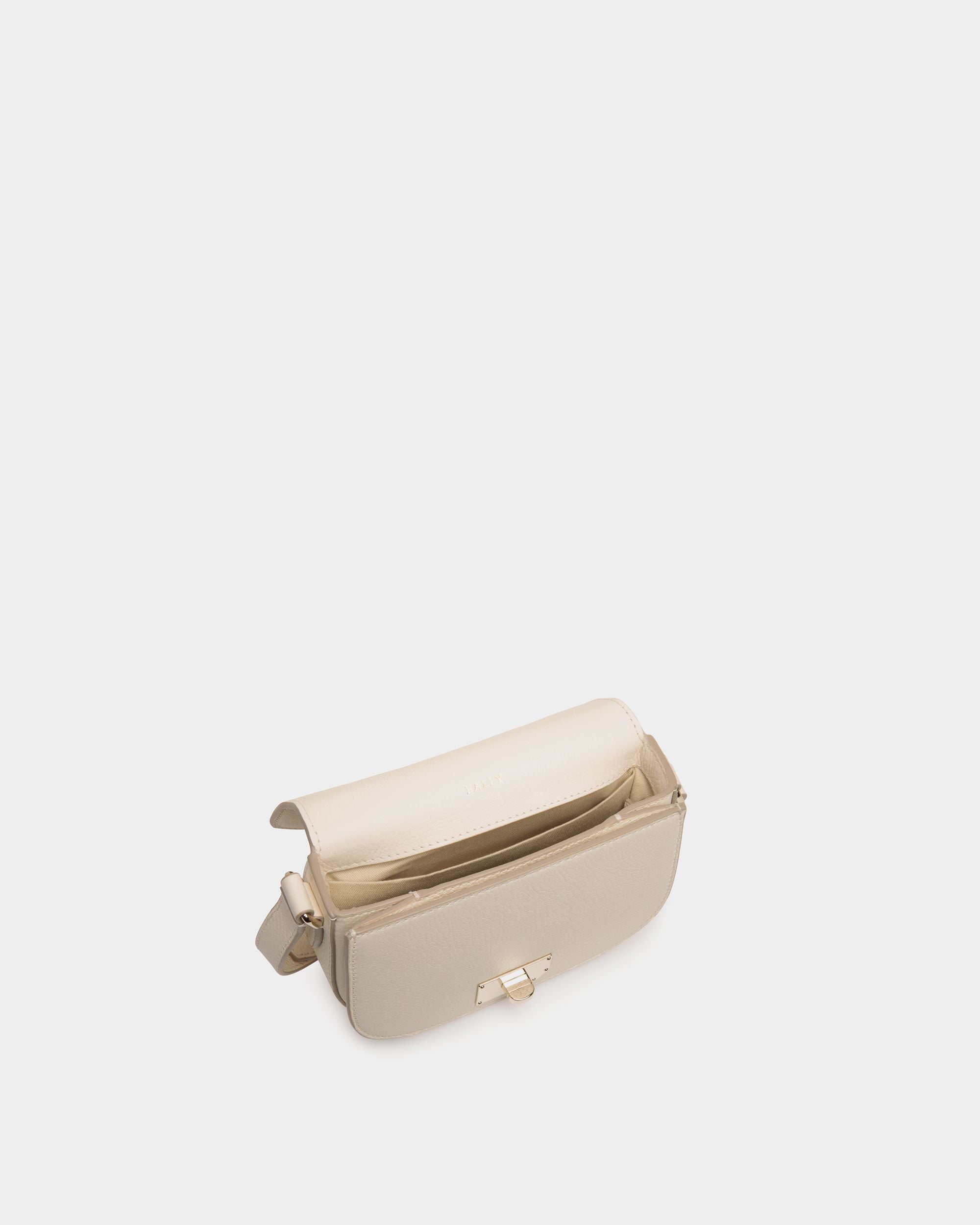 Minibag In White  Leather - Damen - Bally - 04