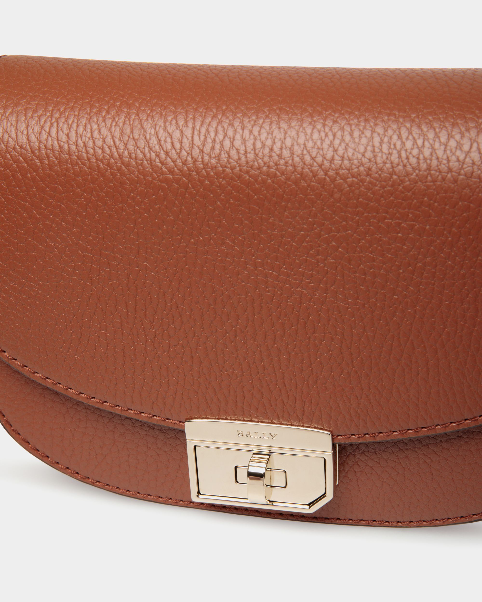 Minibag In Brown Leather - Damen - Bally - 05