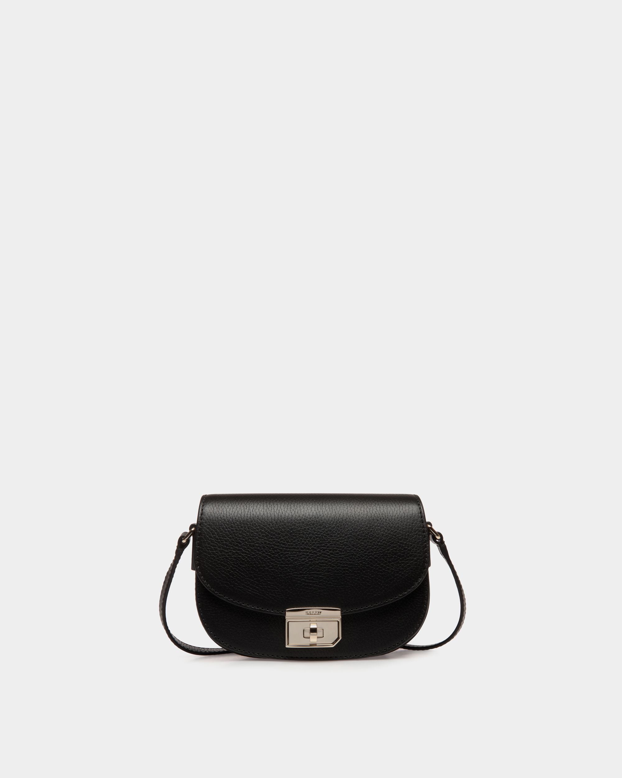 Minibag In Black  Leather - Damen - Bally - 01