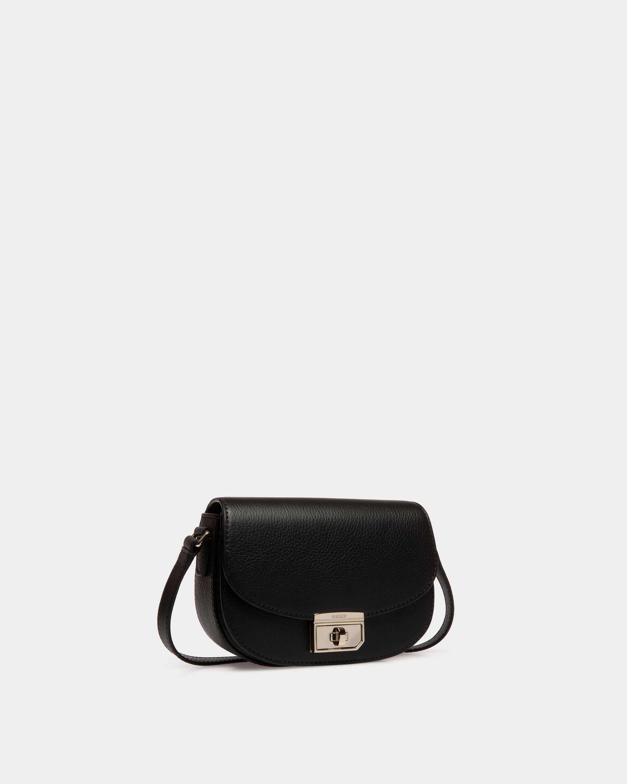 Minibag In Black  Leather - Damen - Bally - 03