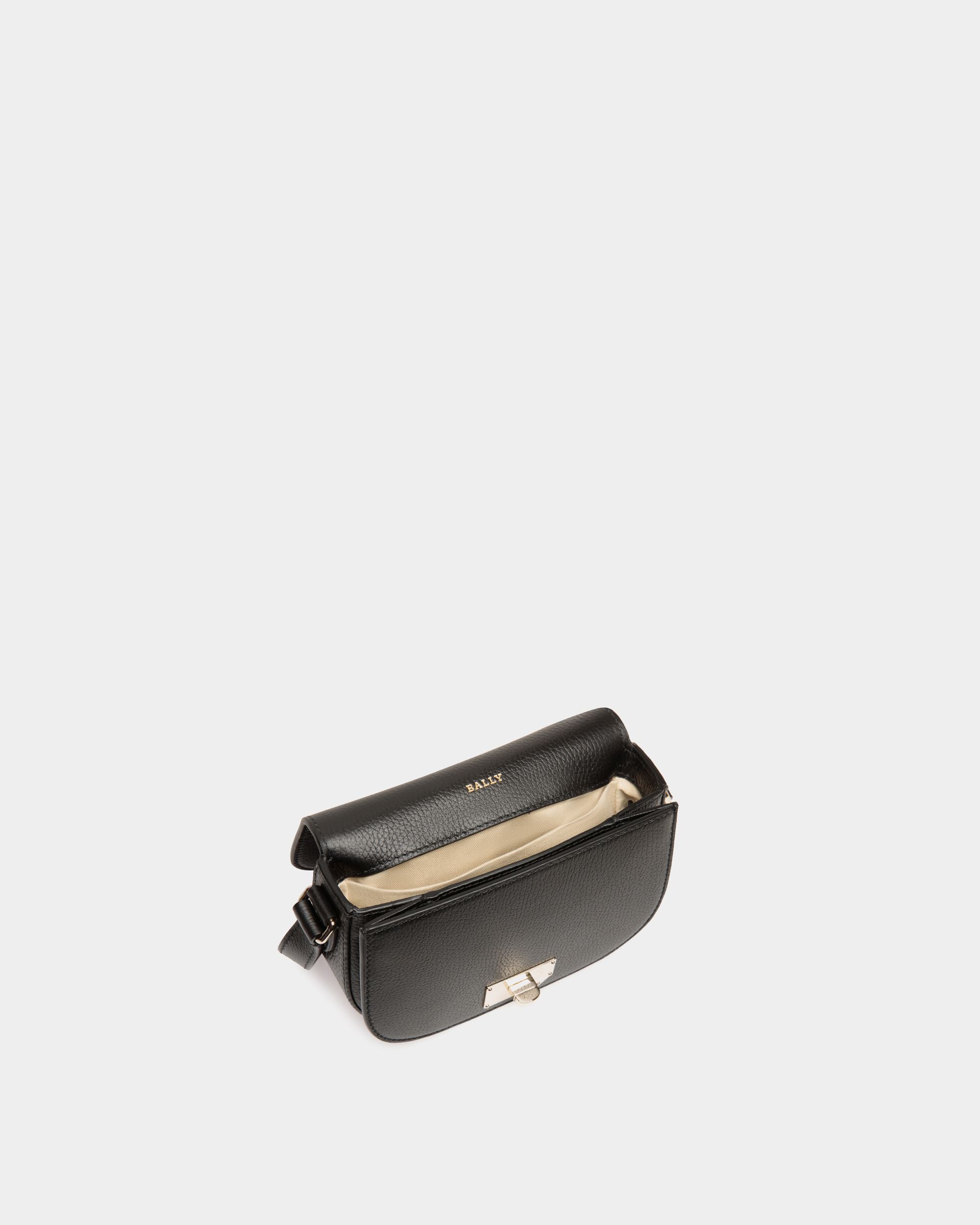 Minibag In Black  Leather - Damen - Bally - 04