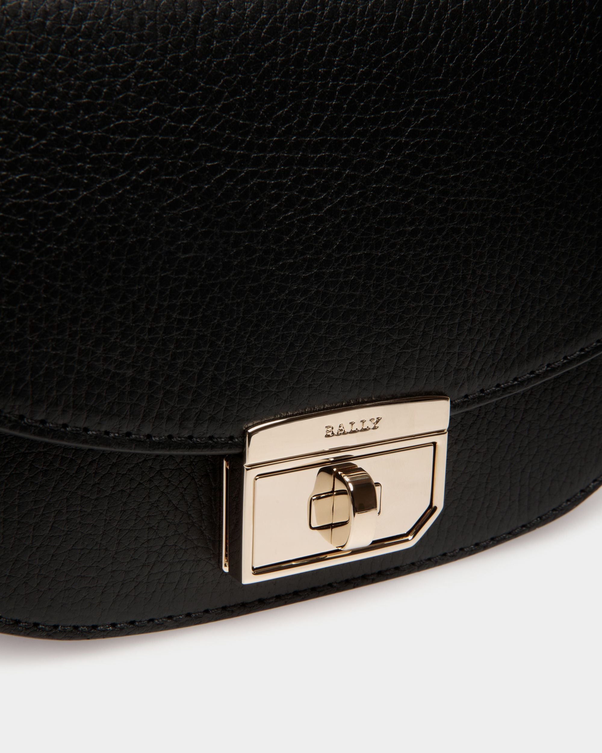Minibag In Black  Leather - Damen - Bally - 05