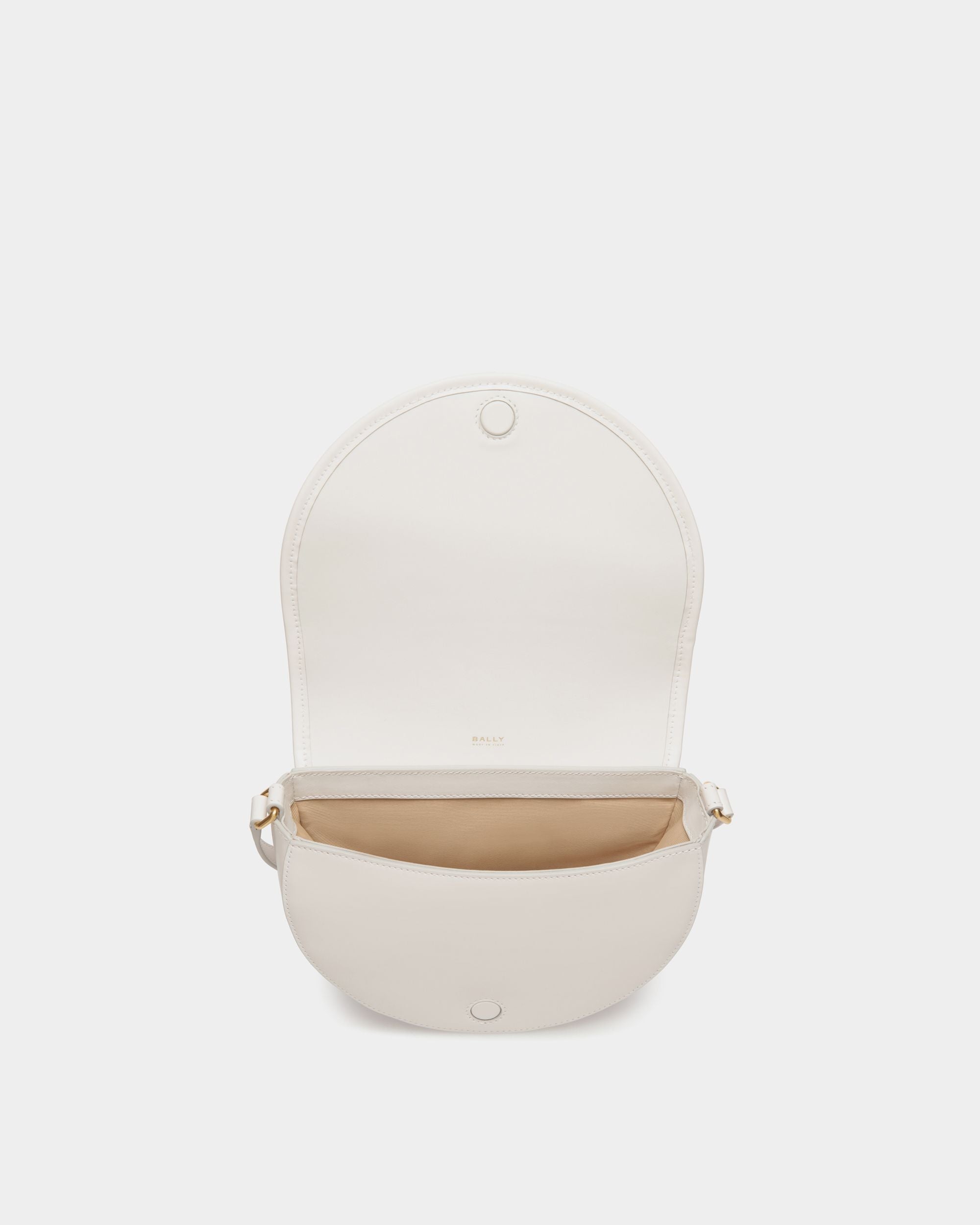 Signature Minibag In White  Leather - Damen - Bally - 04