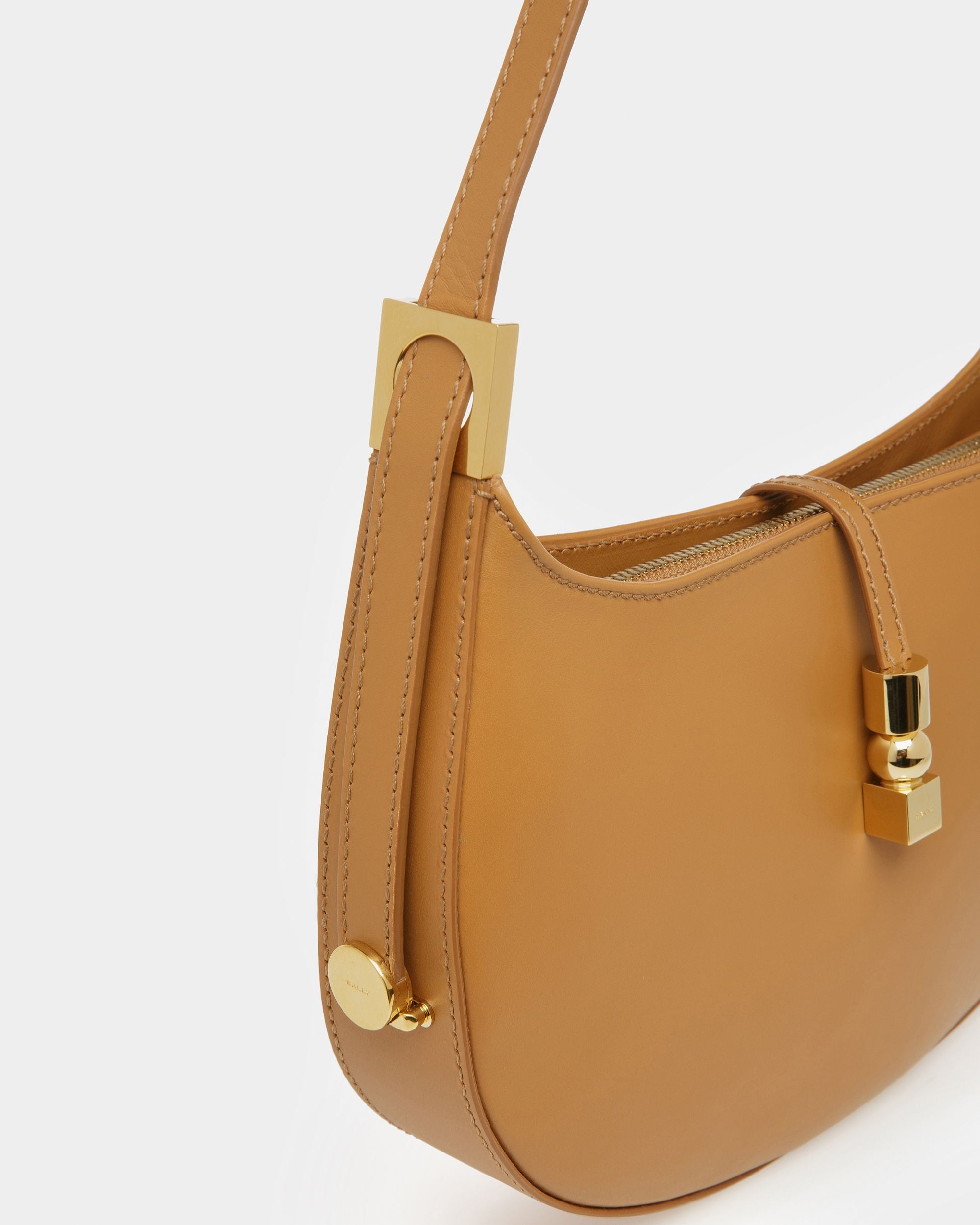 Block Schultertasche Aus Glattem Leder - Damen - Bally - 05