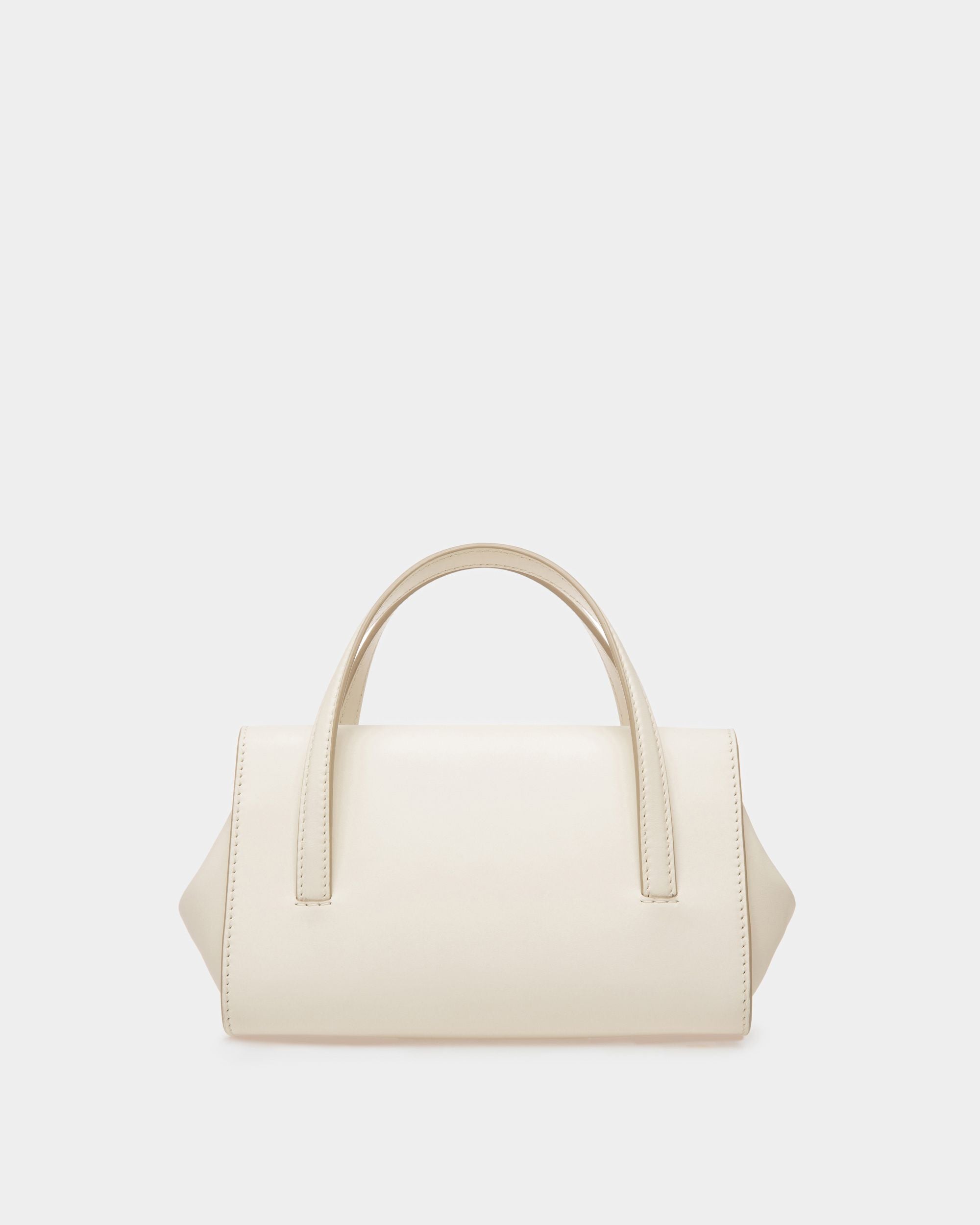 Baroque Minibag Aus Leder in Elfenbein - Damen - Bally - 03