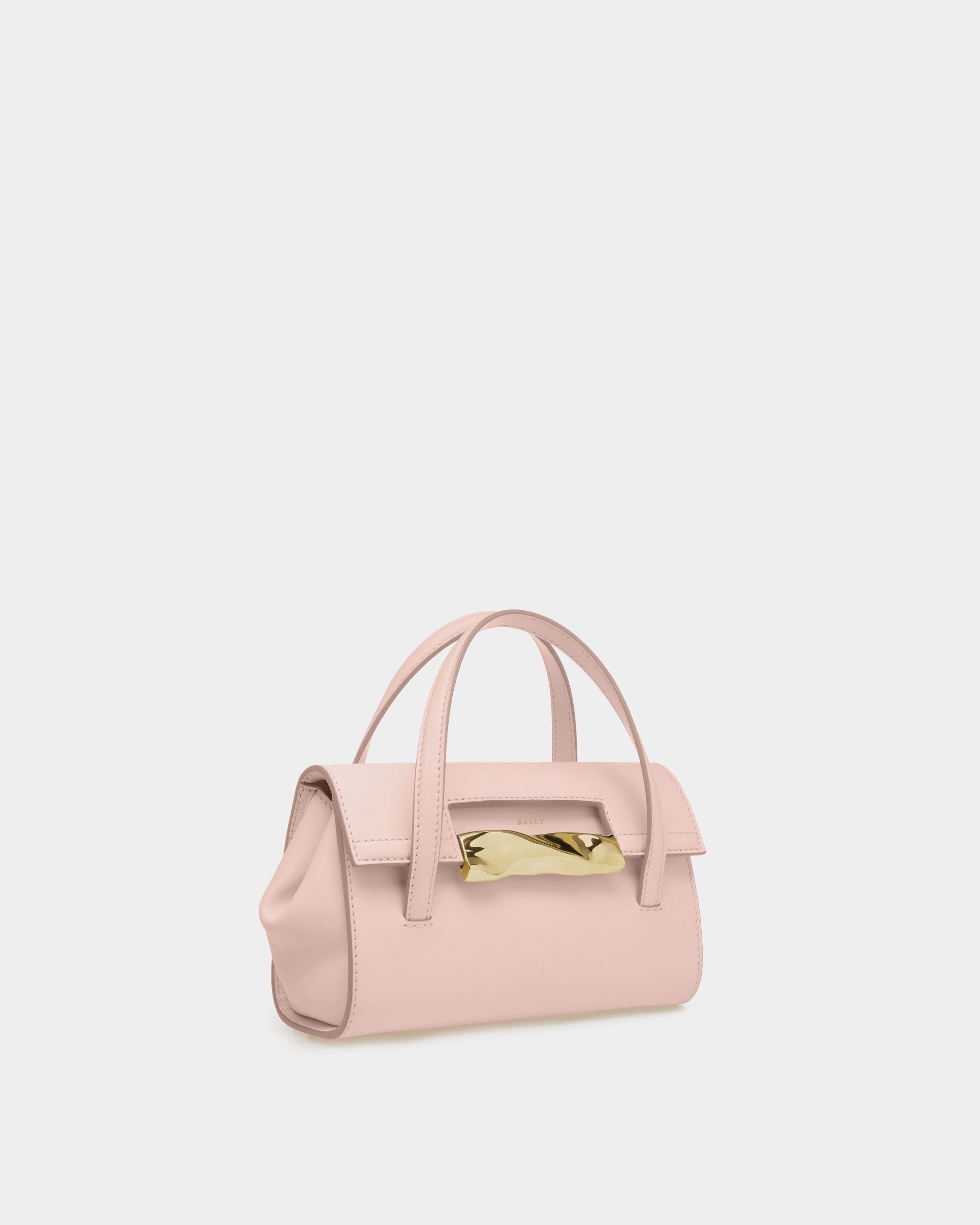 Baroque Minibag Aus Rosa Leder - Damen - Bally - 03