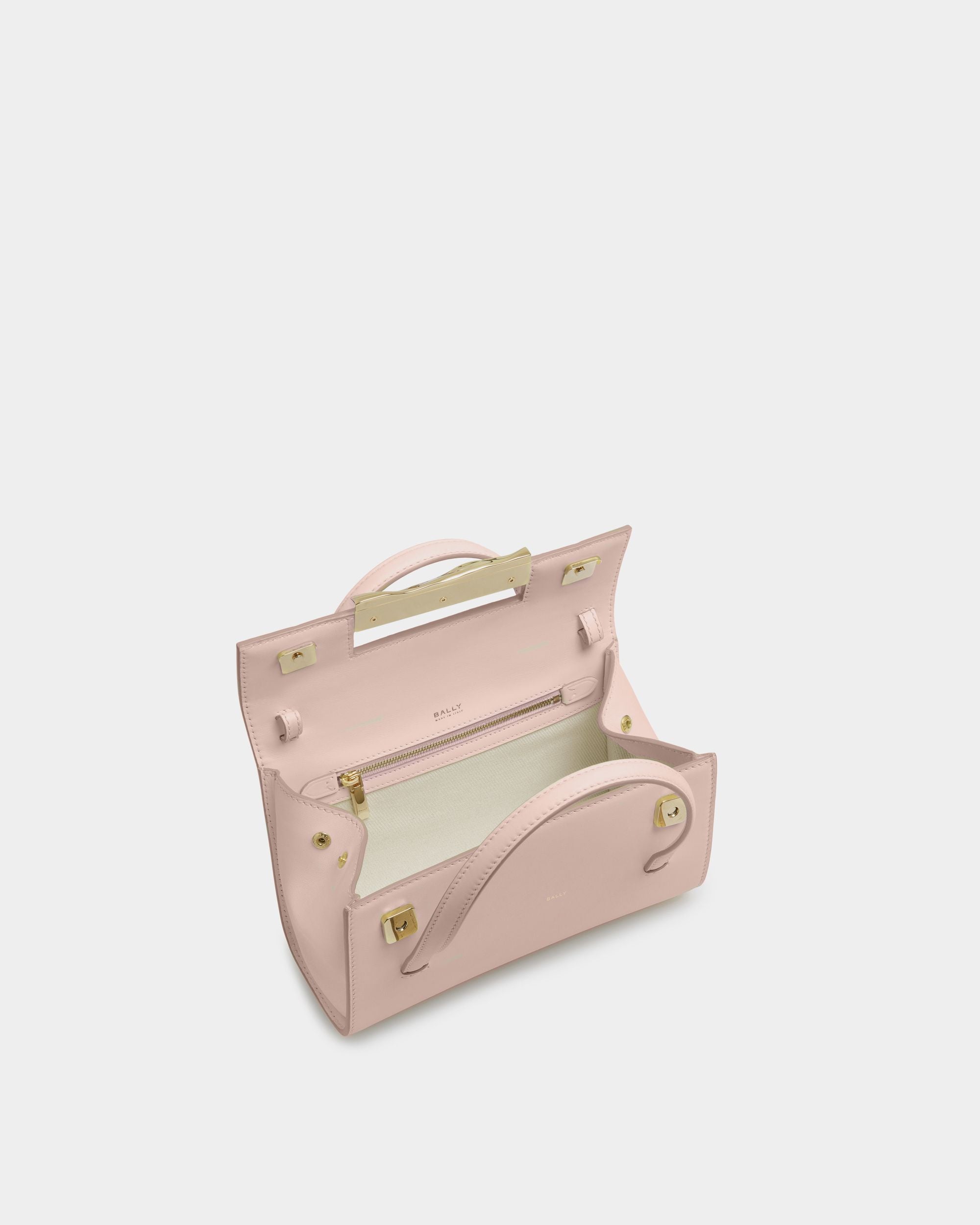 Baroque Minibag Aus Rosa Leder - Damen - Bally - 04