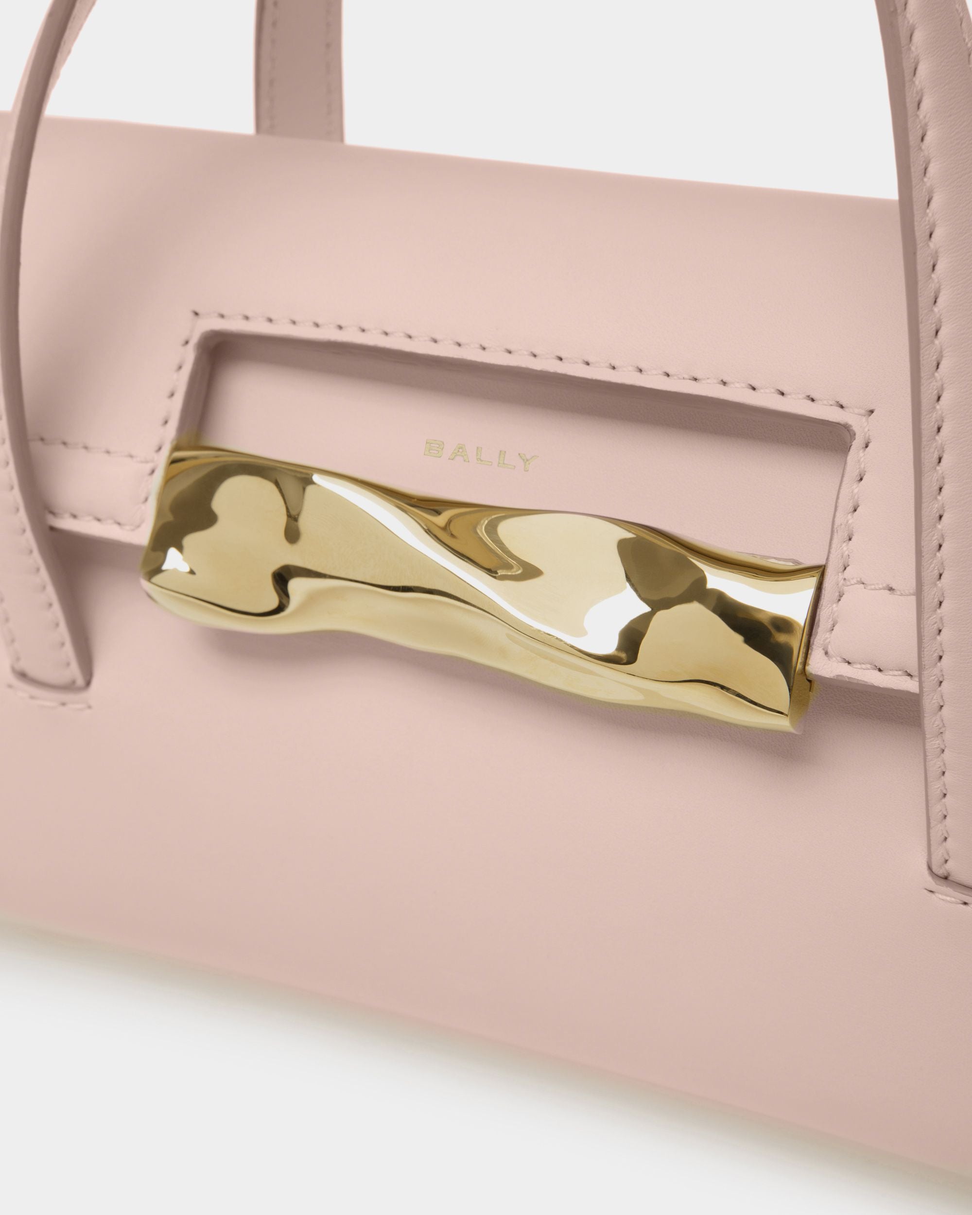 Baroque Minibag Aus Rosa Leder - Damen - Bally - 05