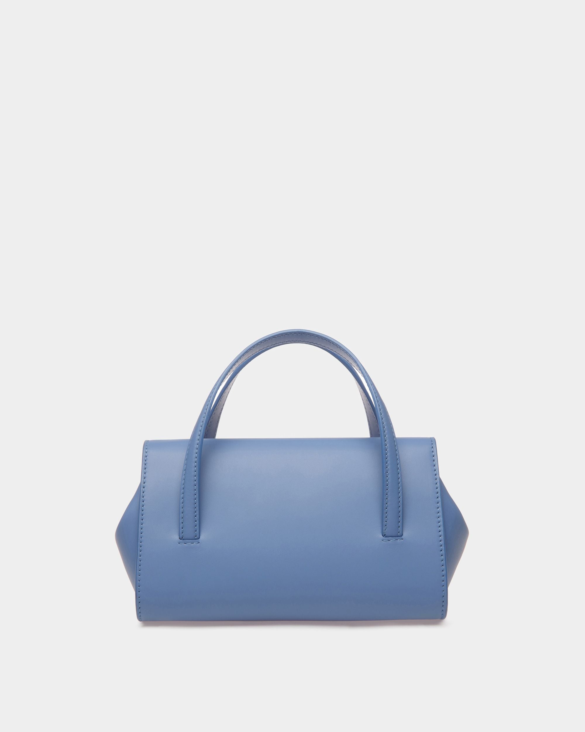 Baroque Minibag Aus Leder in Blue Kiss - Damen - Bally - 03