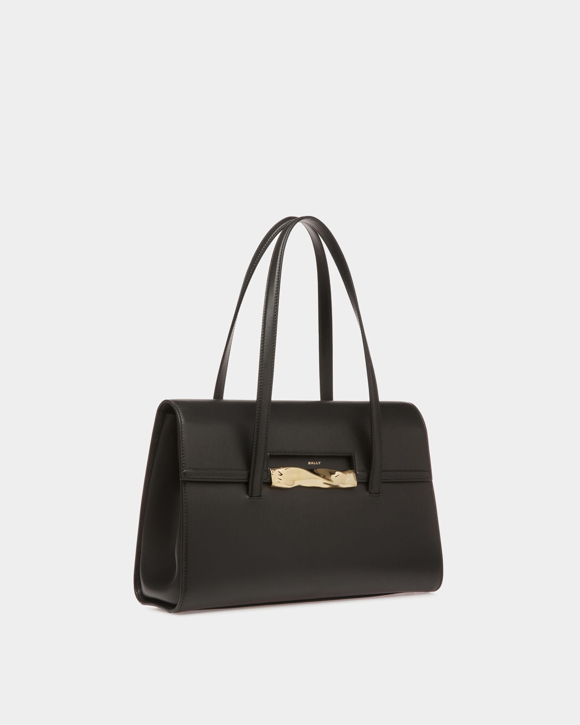 Baroque Umhängetasche Aus Leder in Schwarz - Damen - Bally - 04