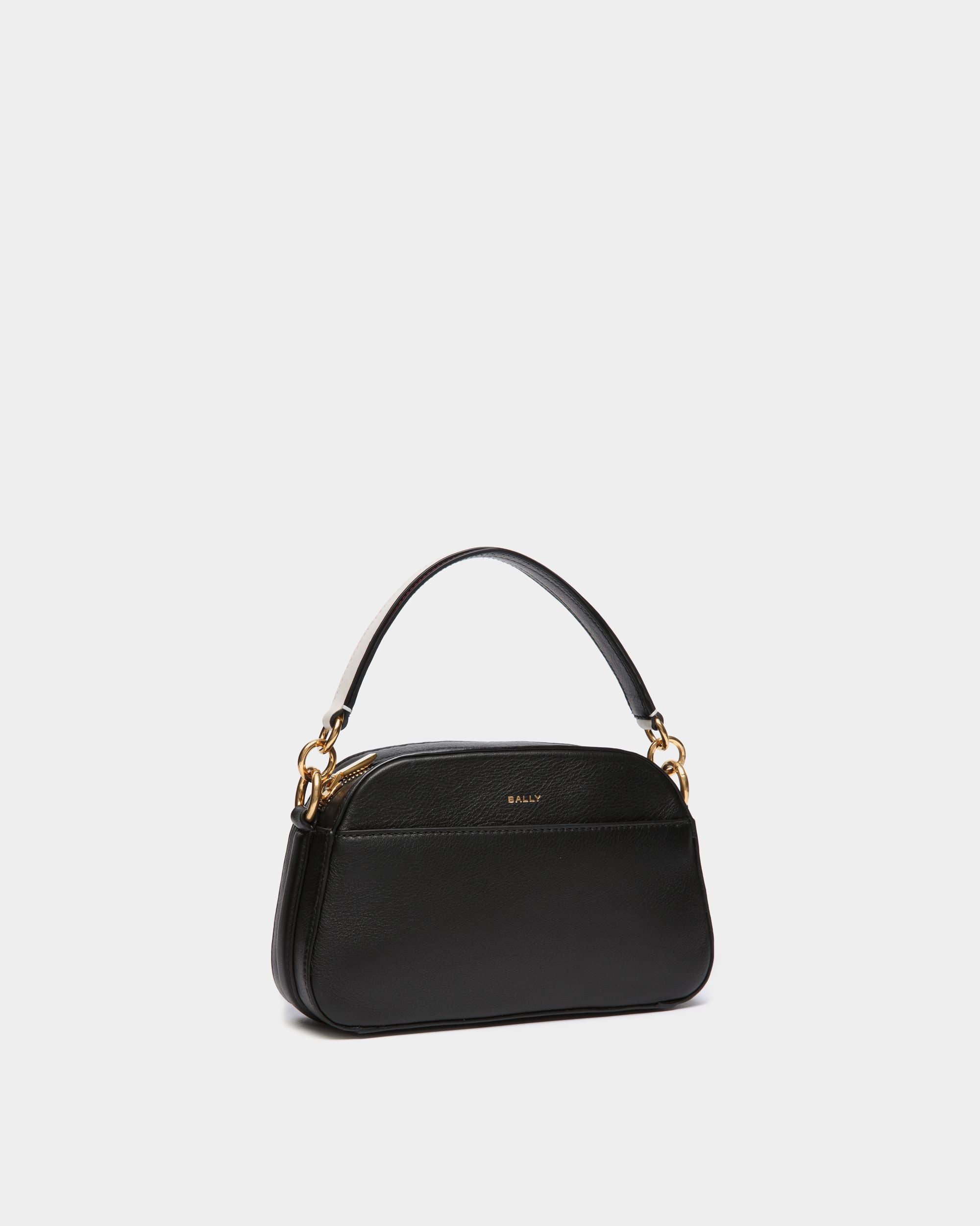 Code Crossbody In Black Leather - Damen - Bally - 03