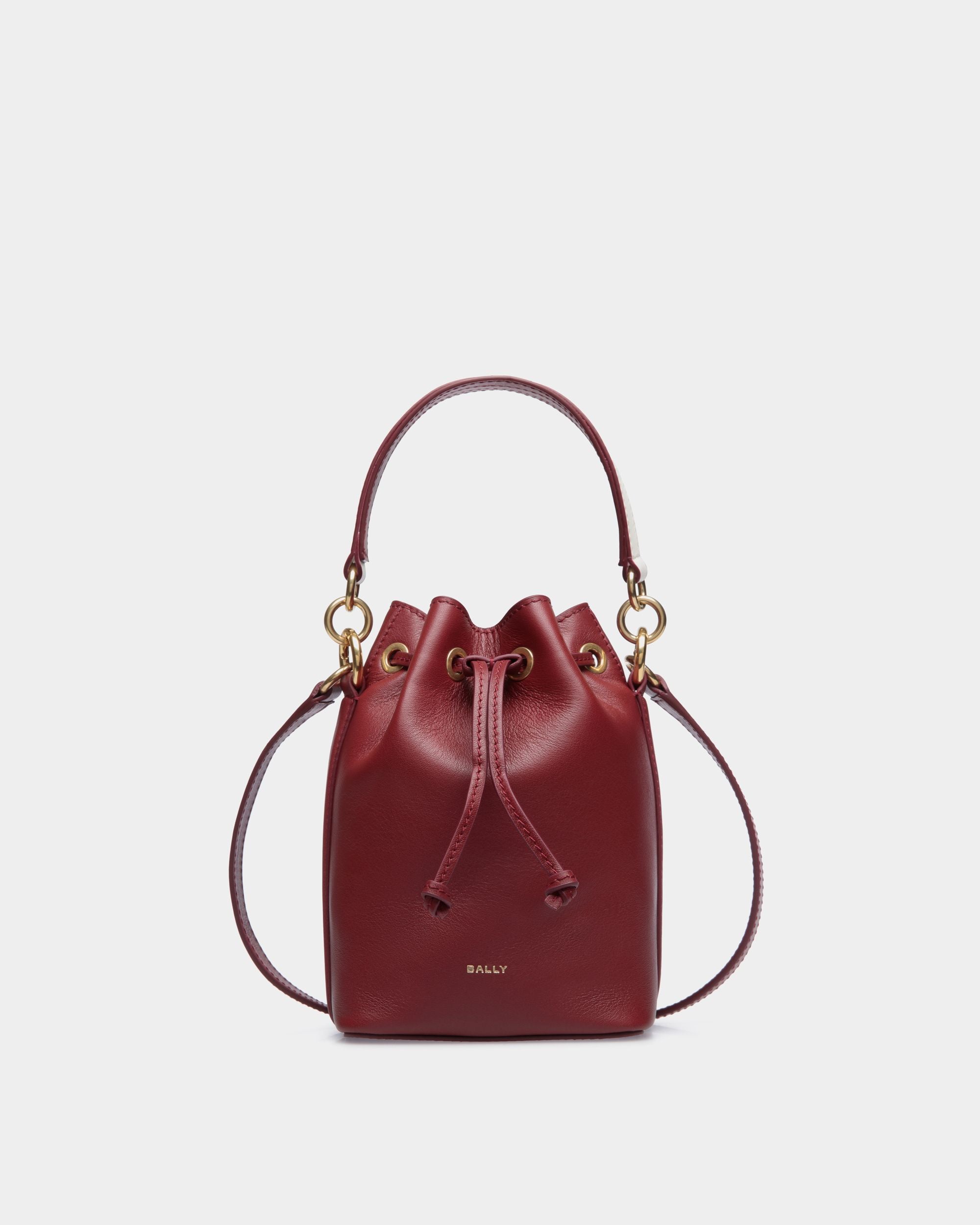 Code Bucket In Red Bovine - Damen - Bally - 01