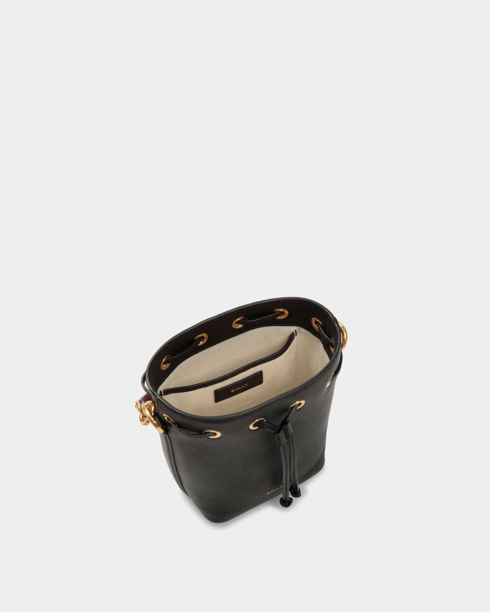 Code Mini-Beuteltasche Aus Leder In Schwarz - Damen - Bally - 05