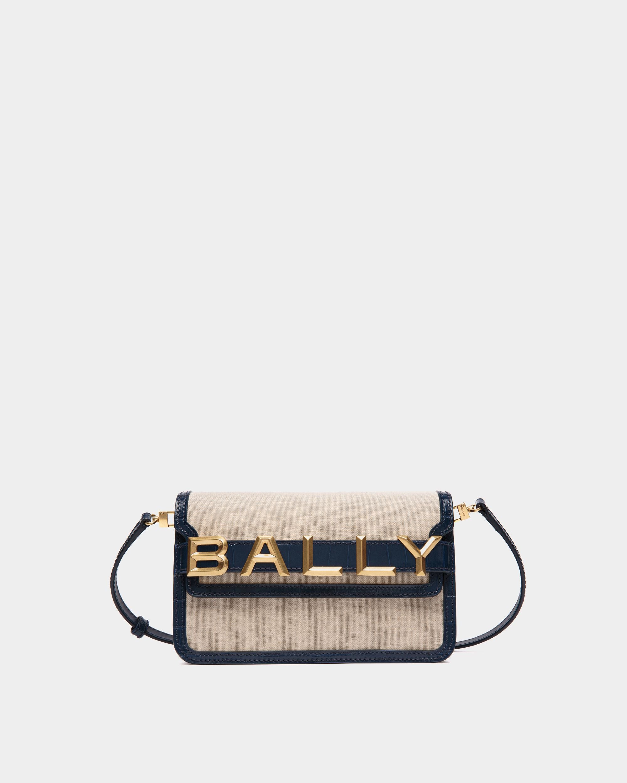 Bally Spell Umhängetasche Aus Naturfarbenem Canvas - Damen - Bally - 01