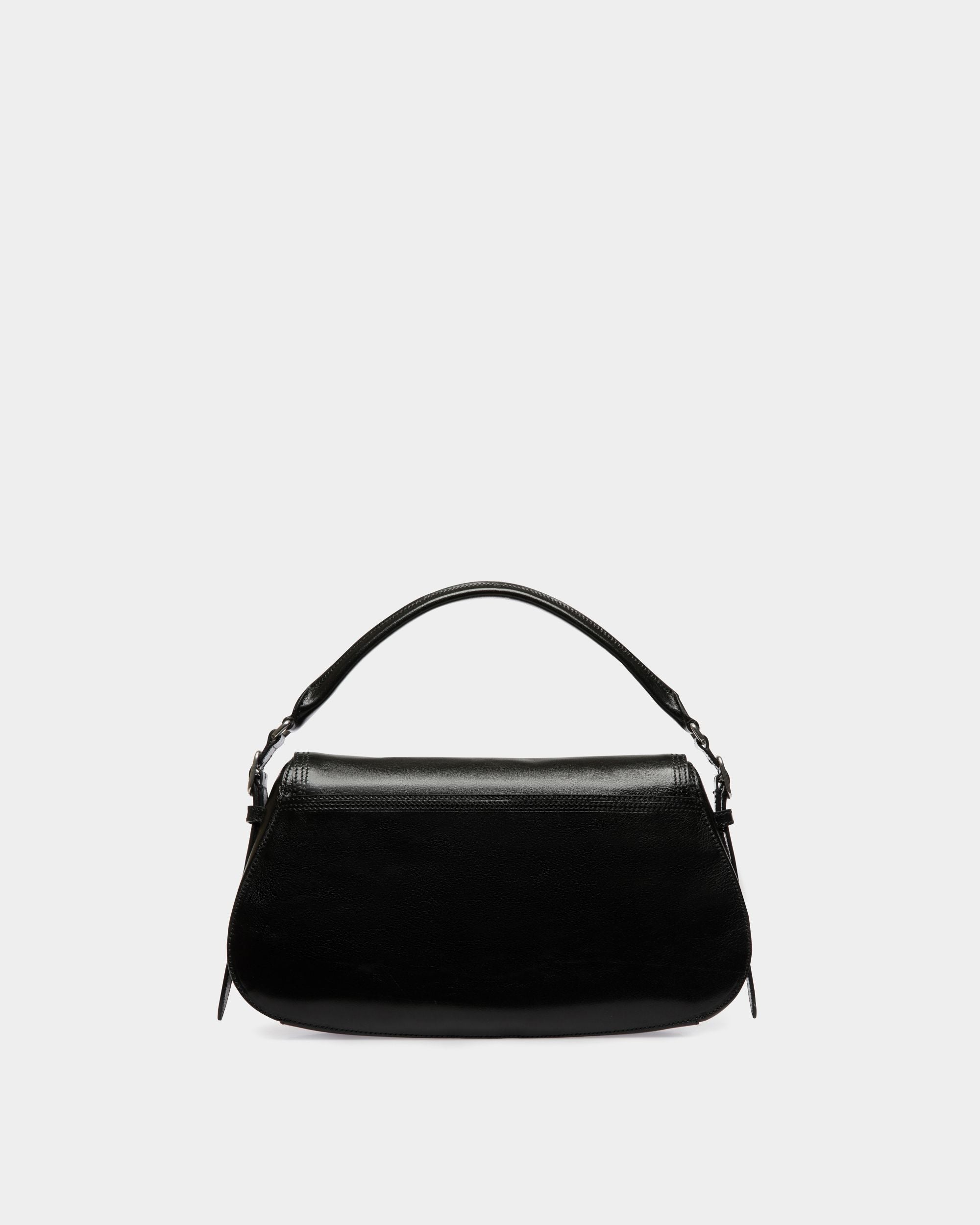 Beckett Schultertasche Aus Leder In Schwarz - Damen - Bally - 03