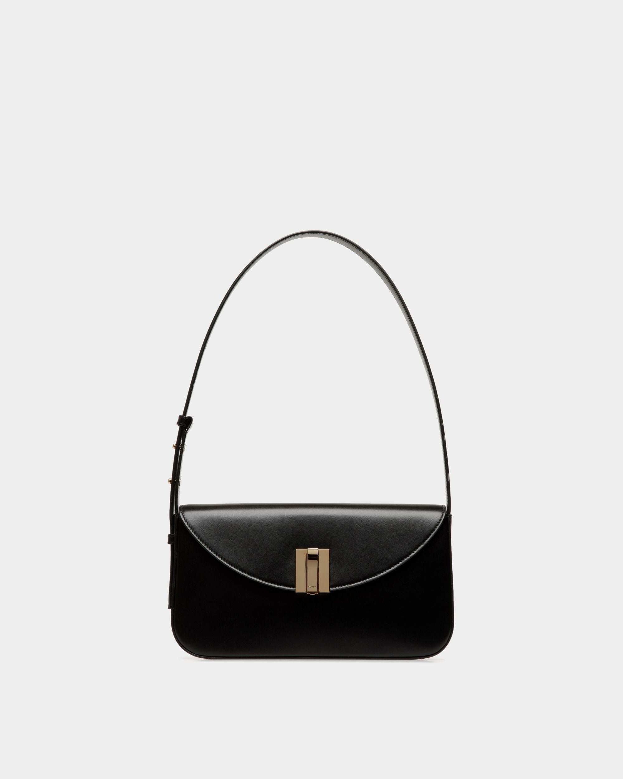 Kleine Schultertasche Ollam Aus Leder In Schwarz - Damen - Bally - 01