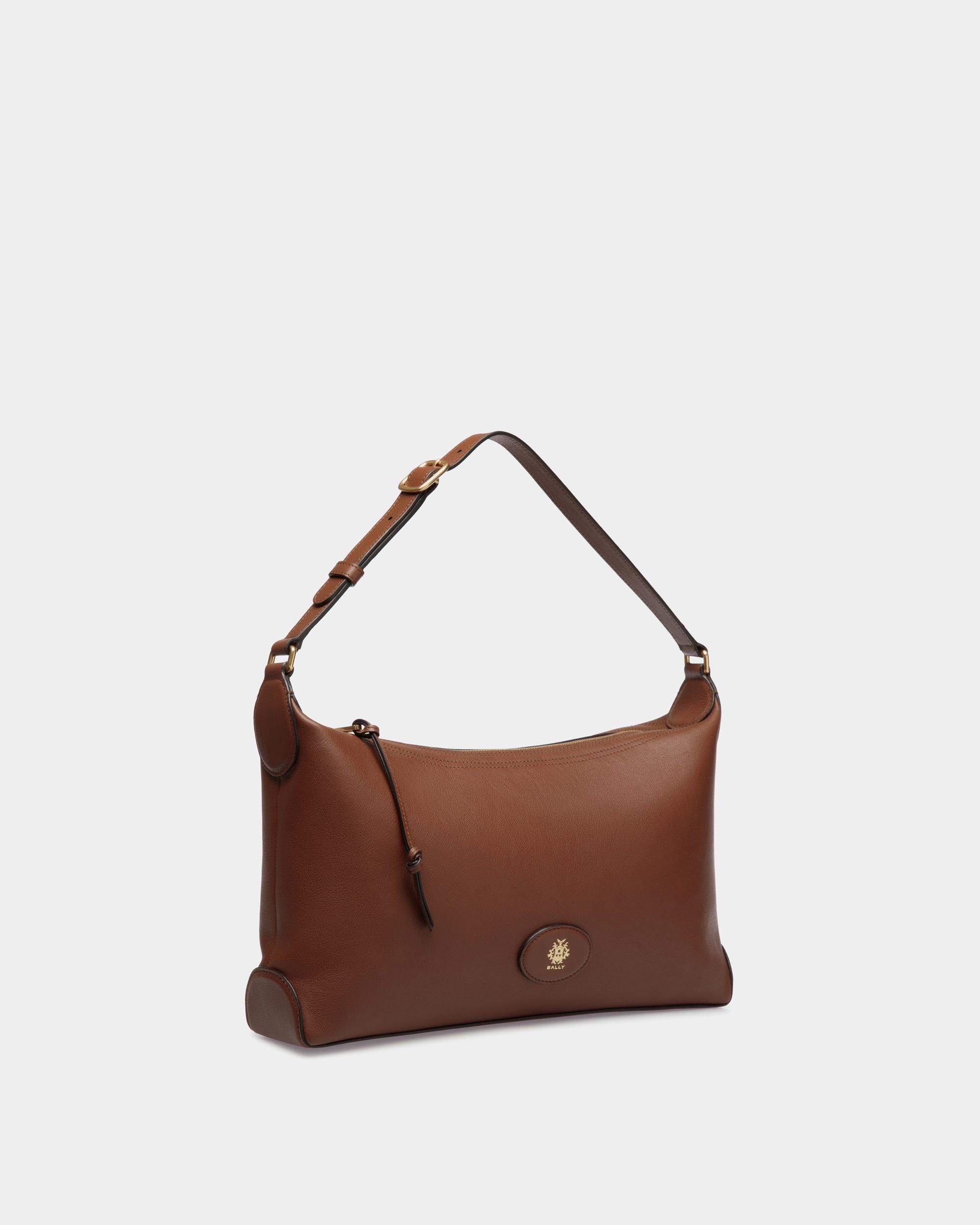 Queen Hobo-Tasche Lune Aus Leder In Braun - Damen - Bally - 04