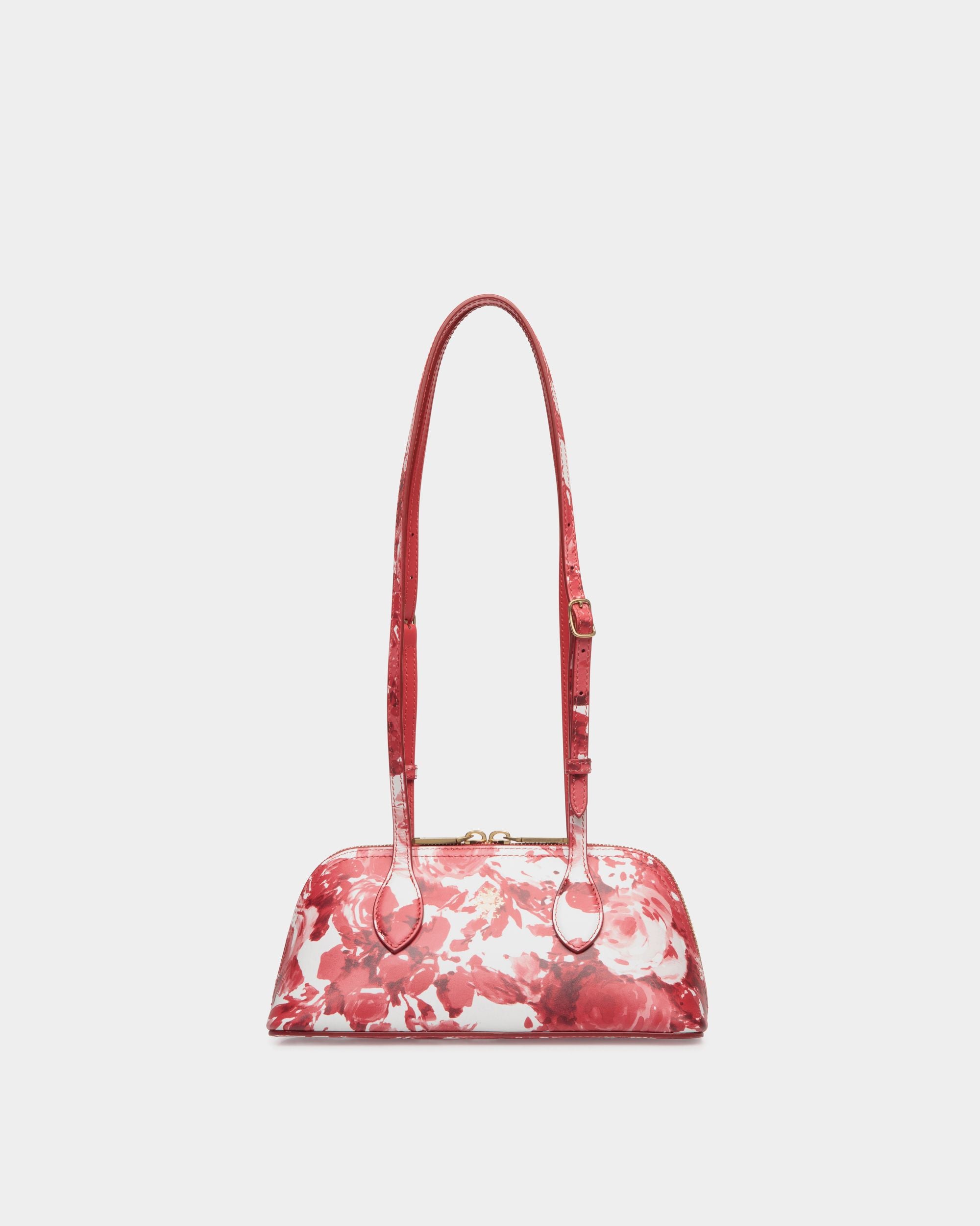 Ray Minitasche Aus Leder Mit Rosengarten-Print - Damen - Bally - 01