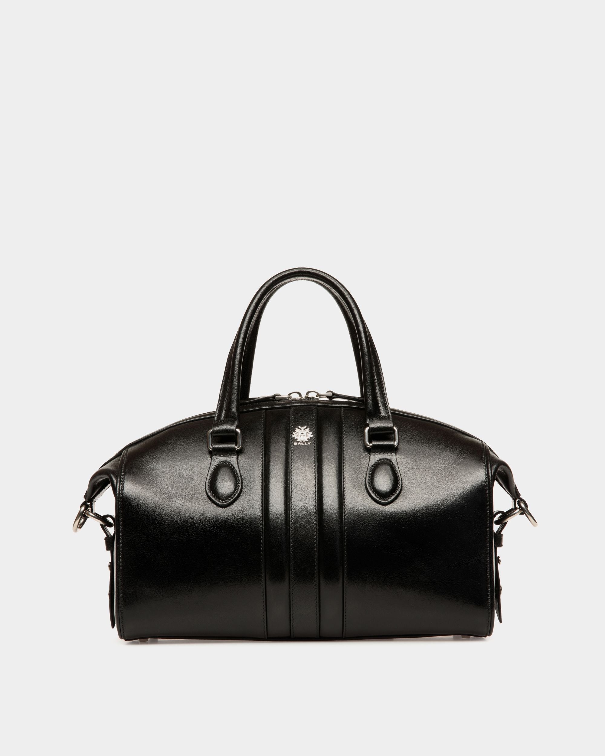 Henkeltasche Beckett Aus Leder In Schwarz - Damen - Bally - 01