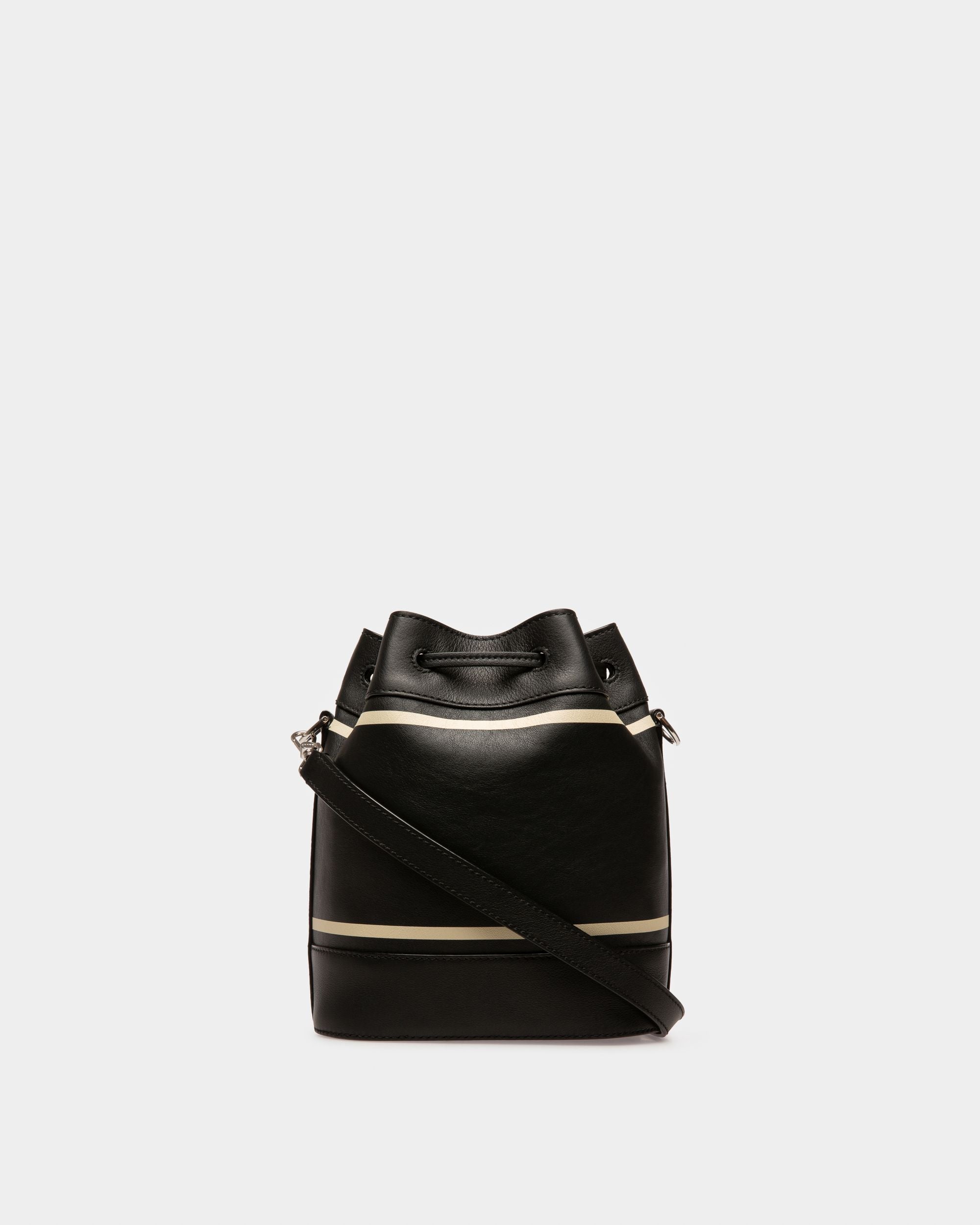 Cleoh Beuteltasche Aus Schwarzem Leder - Damen - Bally - 03