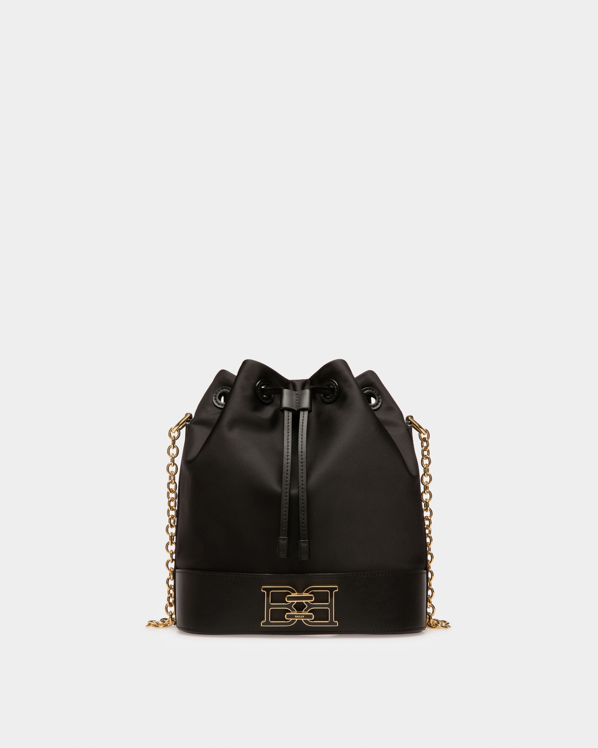 Eoh Beuteltasche Aus Schwarzem Nylon - Damen - Bally - 01