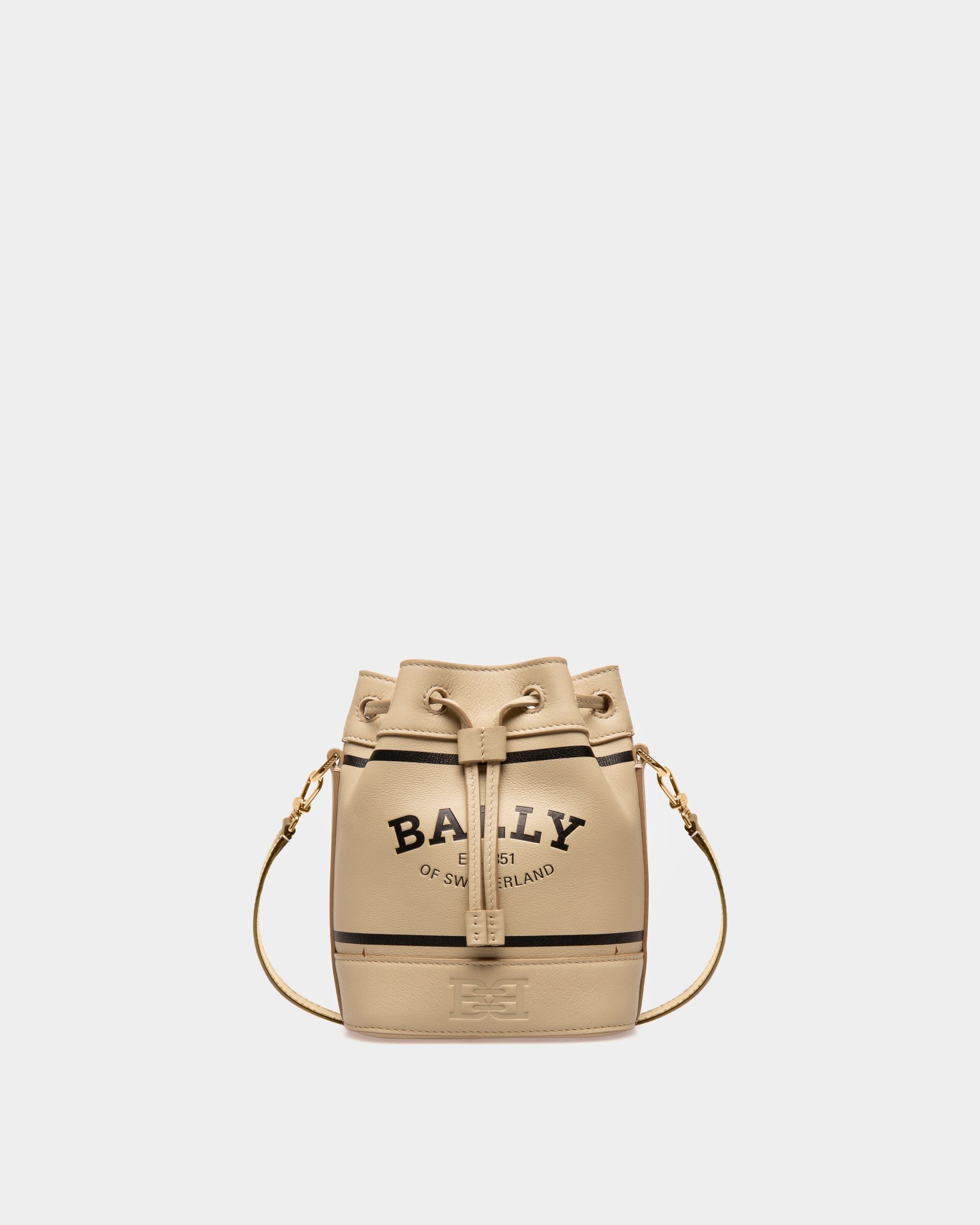 Cleoh Xs Beuteltasche Aus Hellbeigem Leder - Damen - Bally - 06