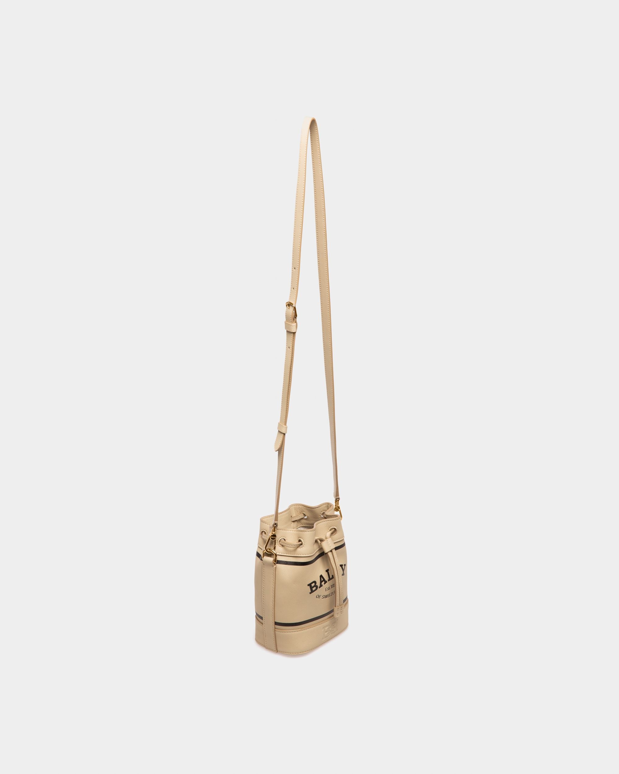 Cleoh Xs Beuteltasche Aus Hellbeigem Leder - Damen - Bally - 07