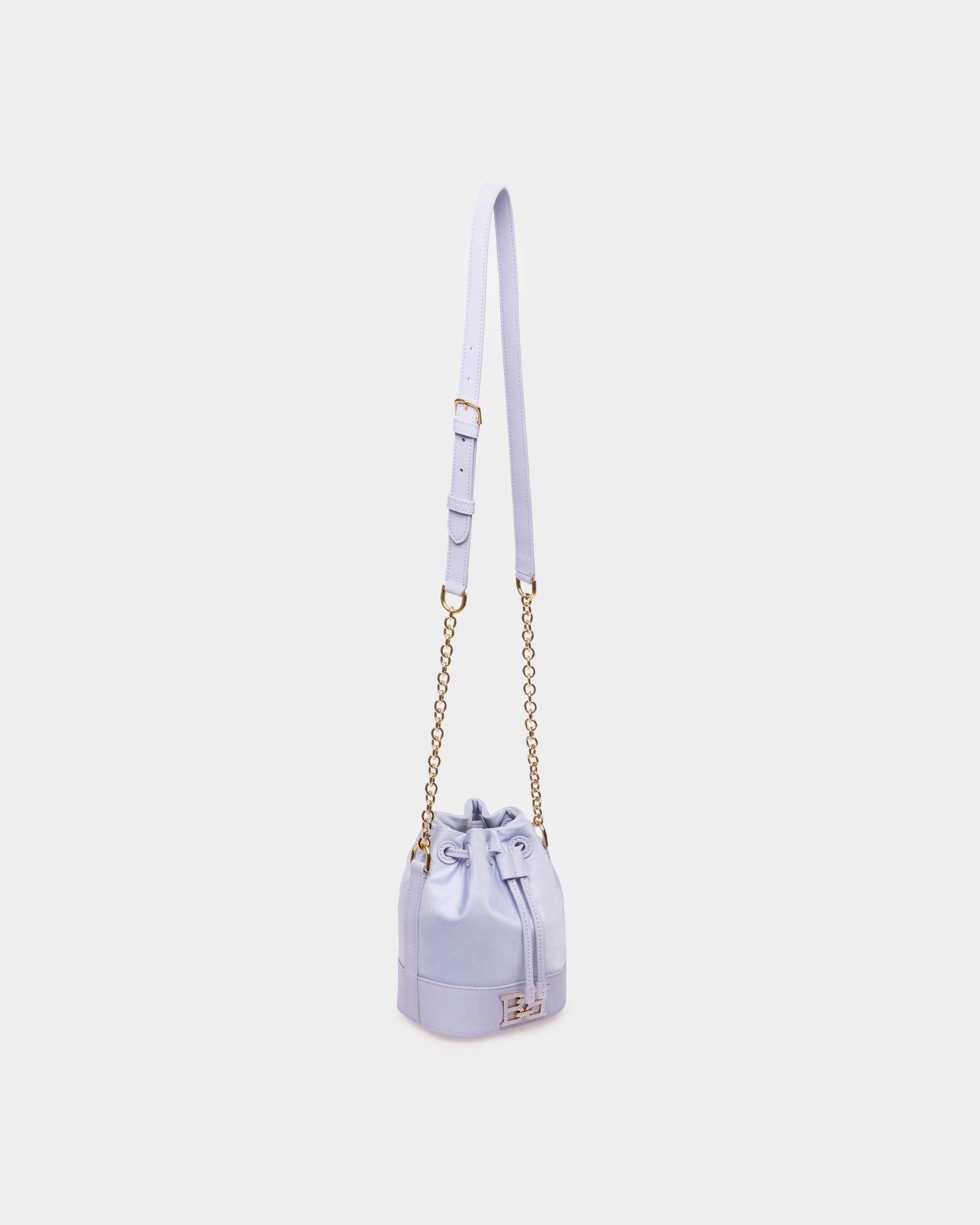Eoh Small Beuteltasche Aus Fliederfarbenem Nylon - Damen - Bally - 06
