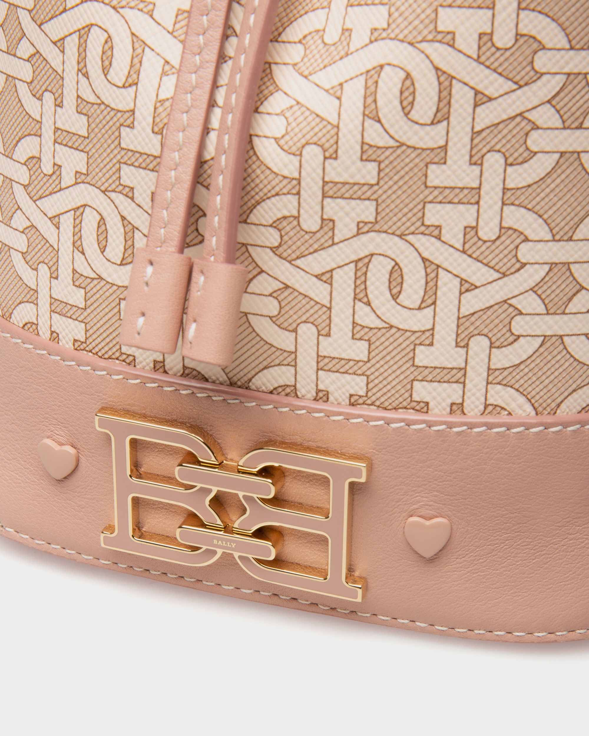 Cleoh Xs Beuteltasche Aus Naturfarbenem Tpu - Damen - Bally - 05