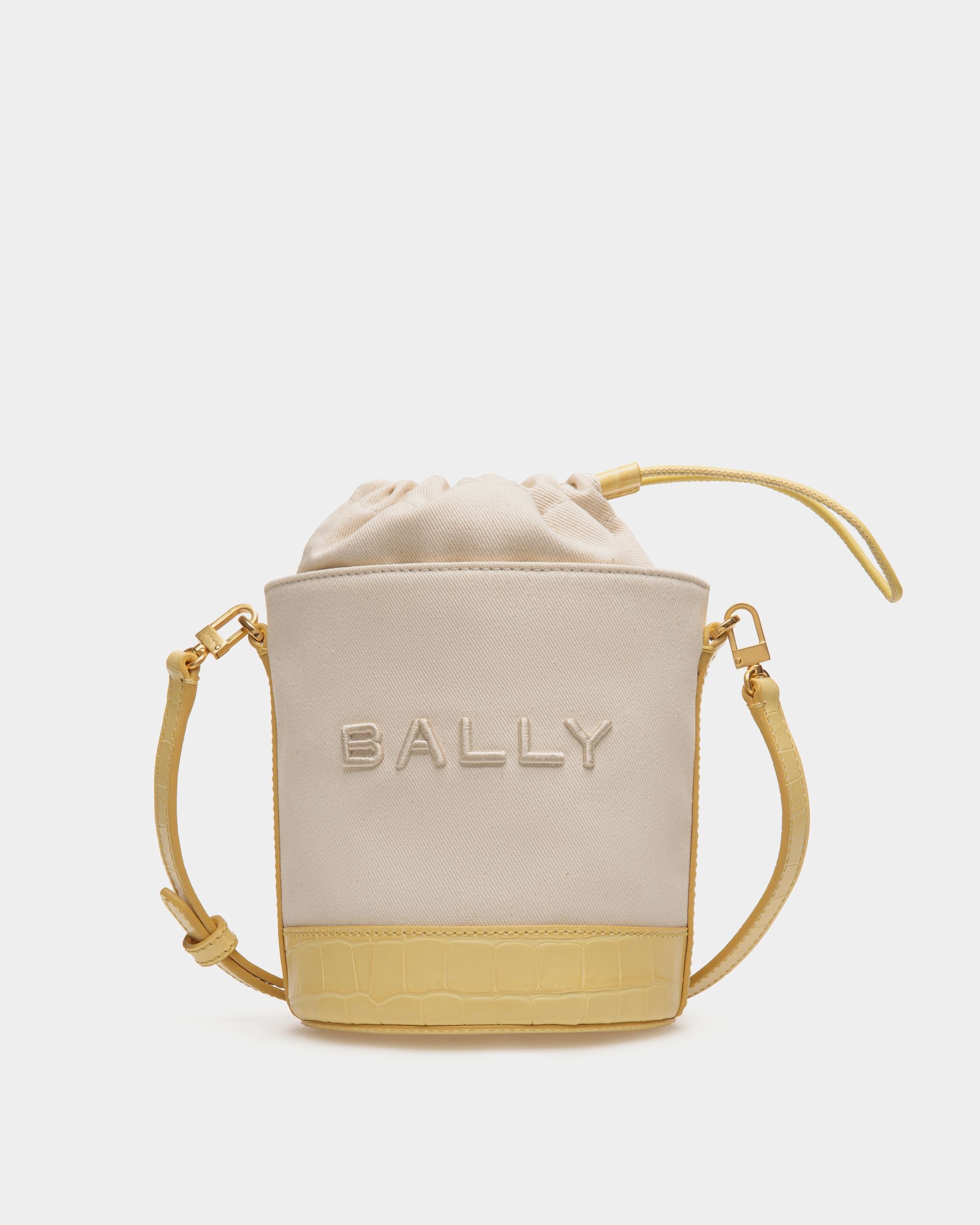 Bar Mini-Beuteltasche Aus Canvas Und Leder - Damen - Bally - 01
