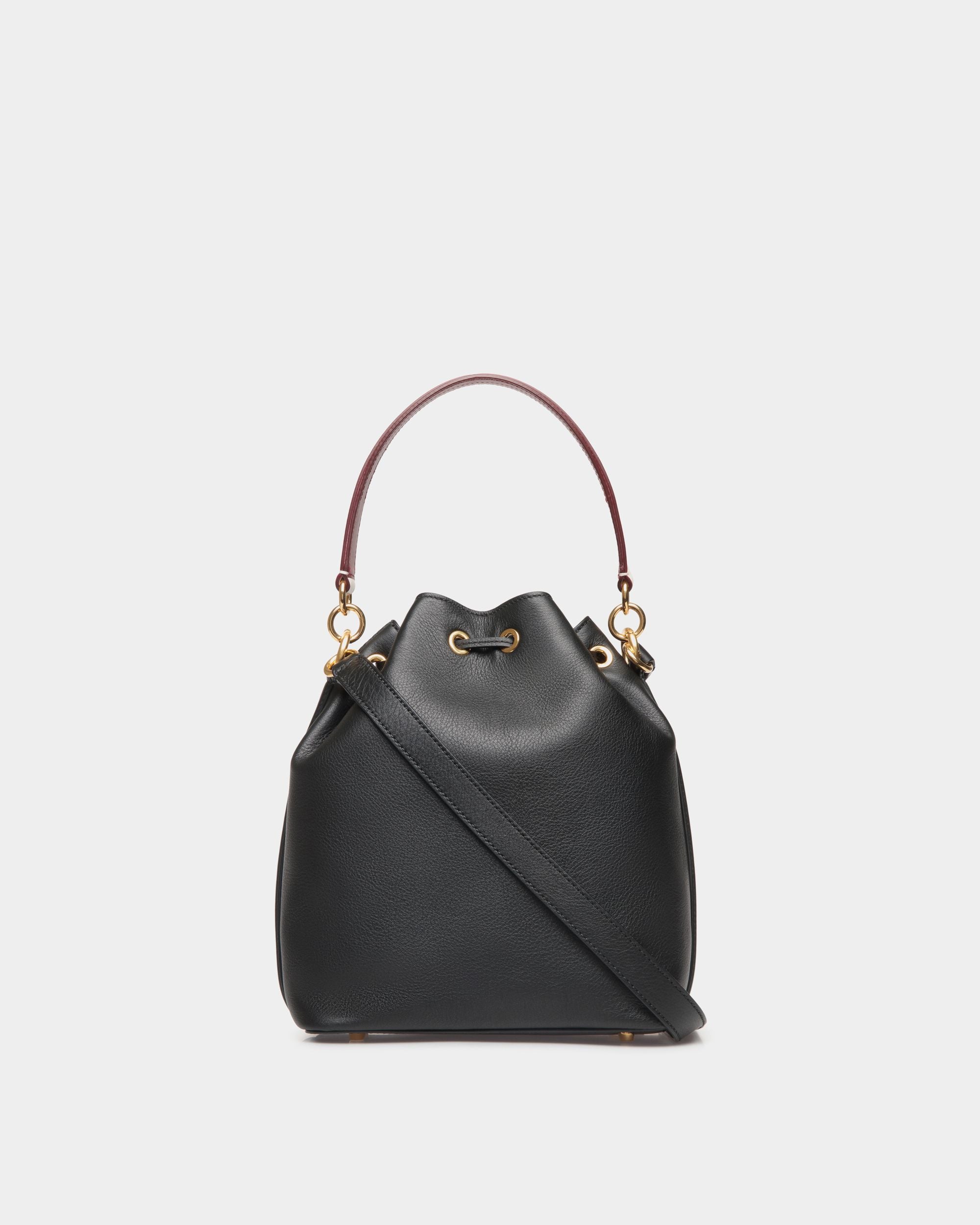 Code Beuteltasche Aus Leder In Schwarz - Damen - Bally - 02