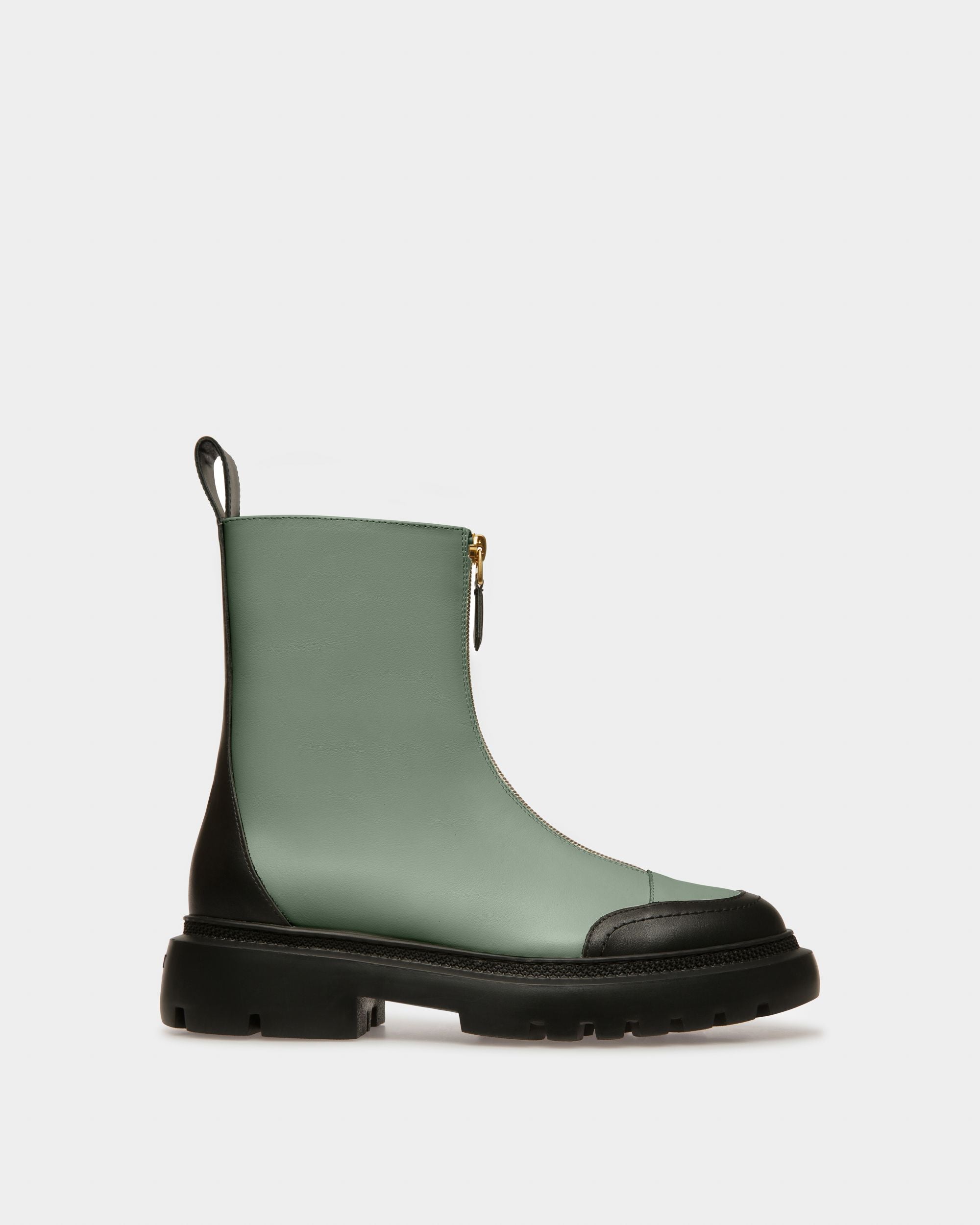 Giuli Lederstiefelette In Grün - Damen - Bally - 01