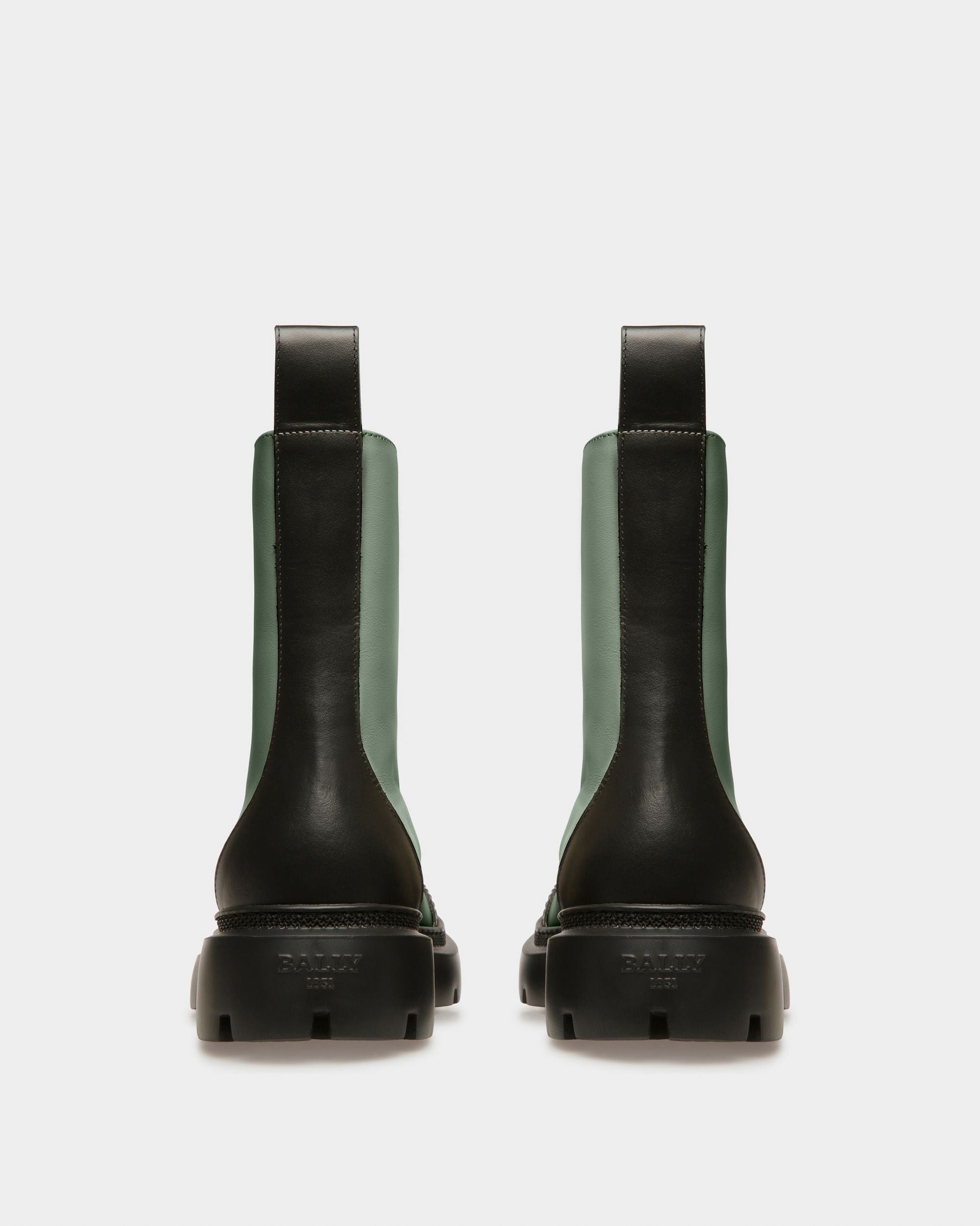 Giuli Lederstiefelette In Grün - Damen - Bally - 04