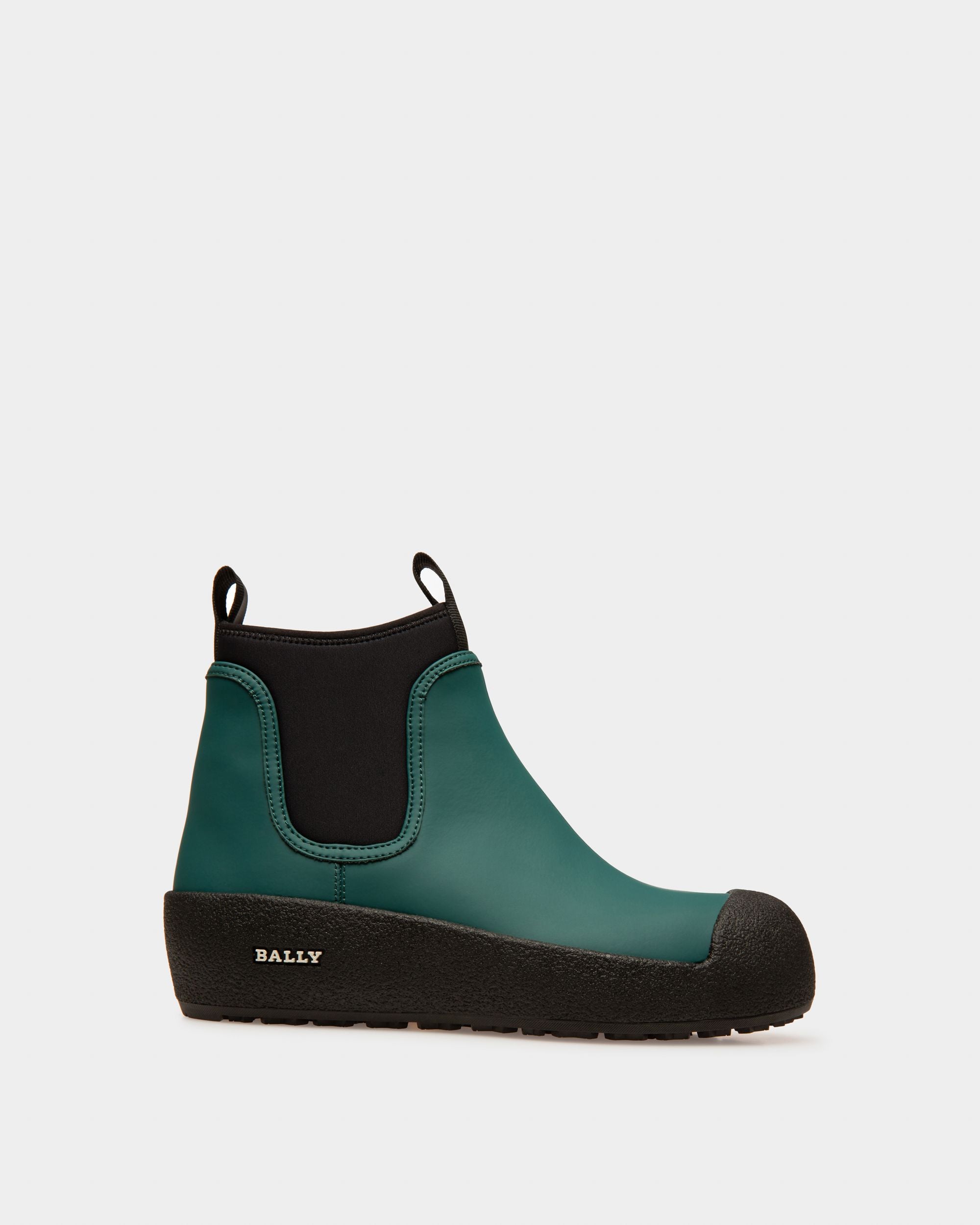 Gadey Stiefel Aus Leder Und Gummi In Grün - Damen - Bally - 01