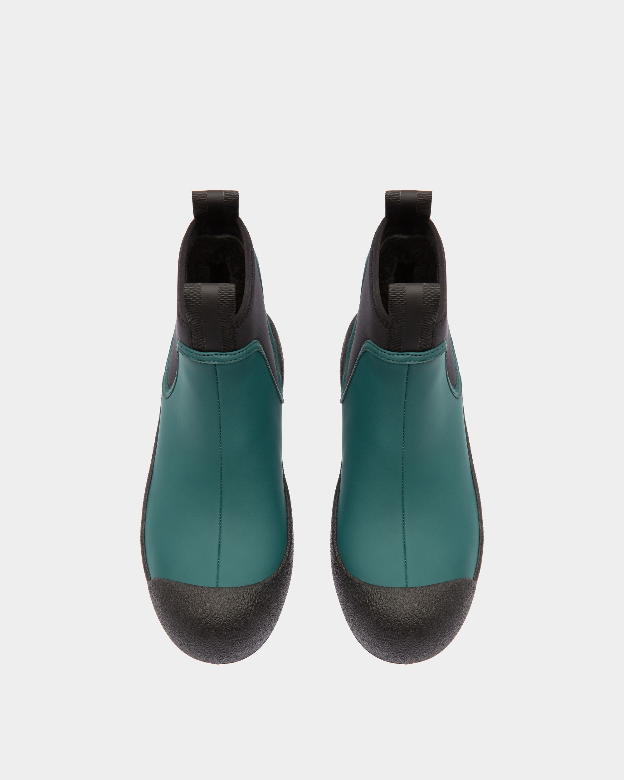 Gadey Stiefel Aus Leder Und Gummi In Grün - Damen - Bally - 02